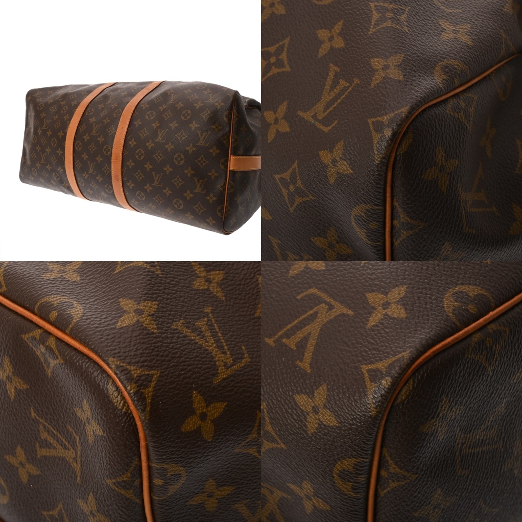Louis Vuitton Monogram Brown Monogram Boston Bag (Pre-Owned)