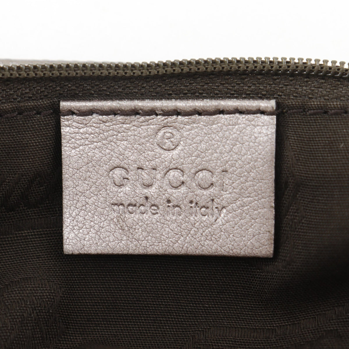 Gucci Bronze Gg Imprimé Shoulder Bag (Pre-Owned)