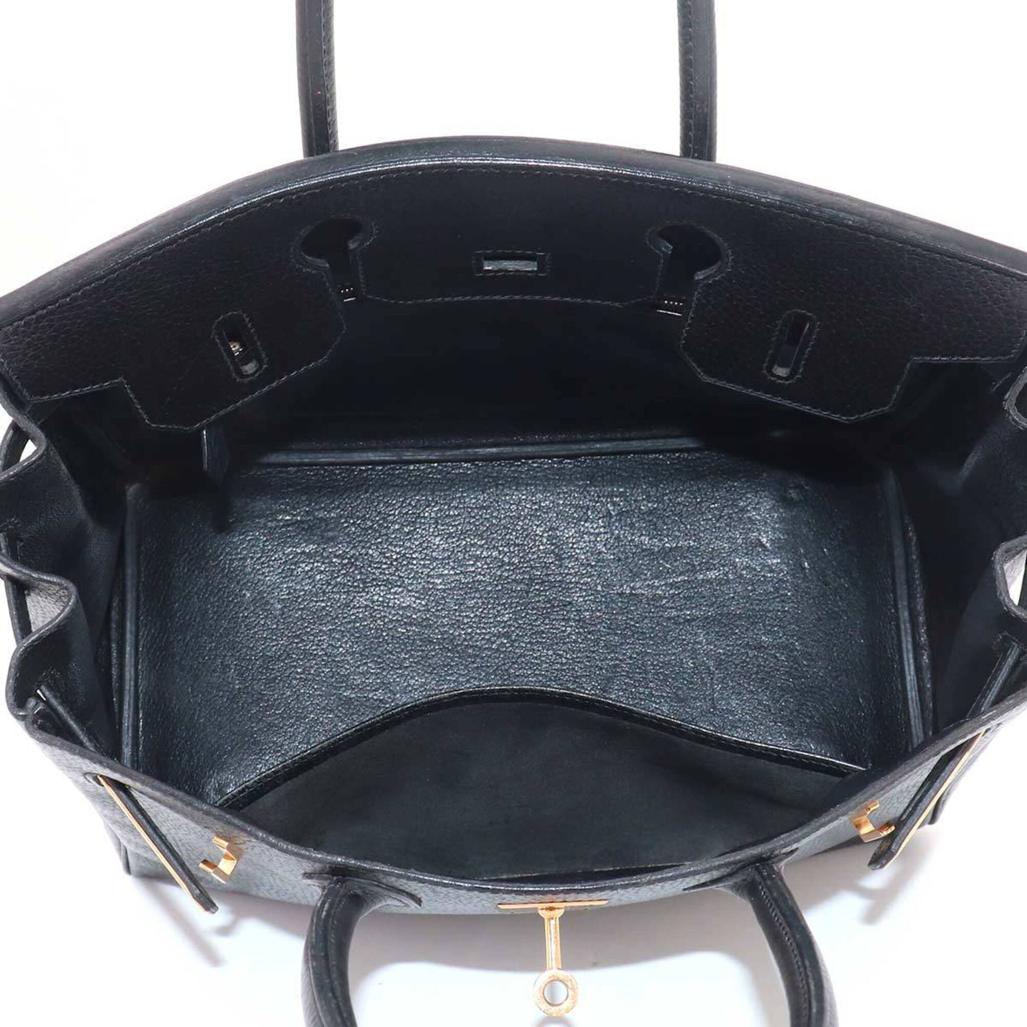 Hermes Birkin Black Ardennes Leather Handbag (Pre-Owned)