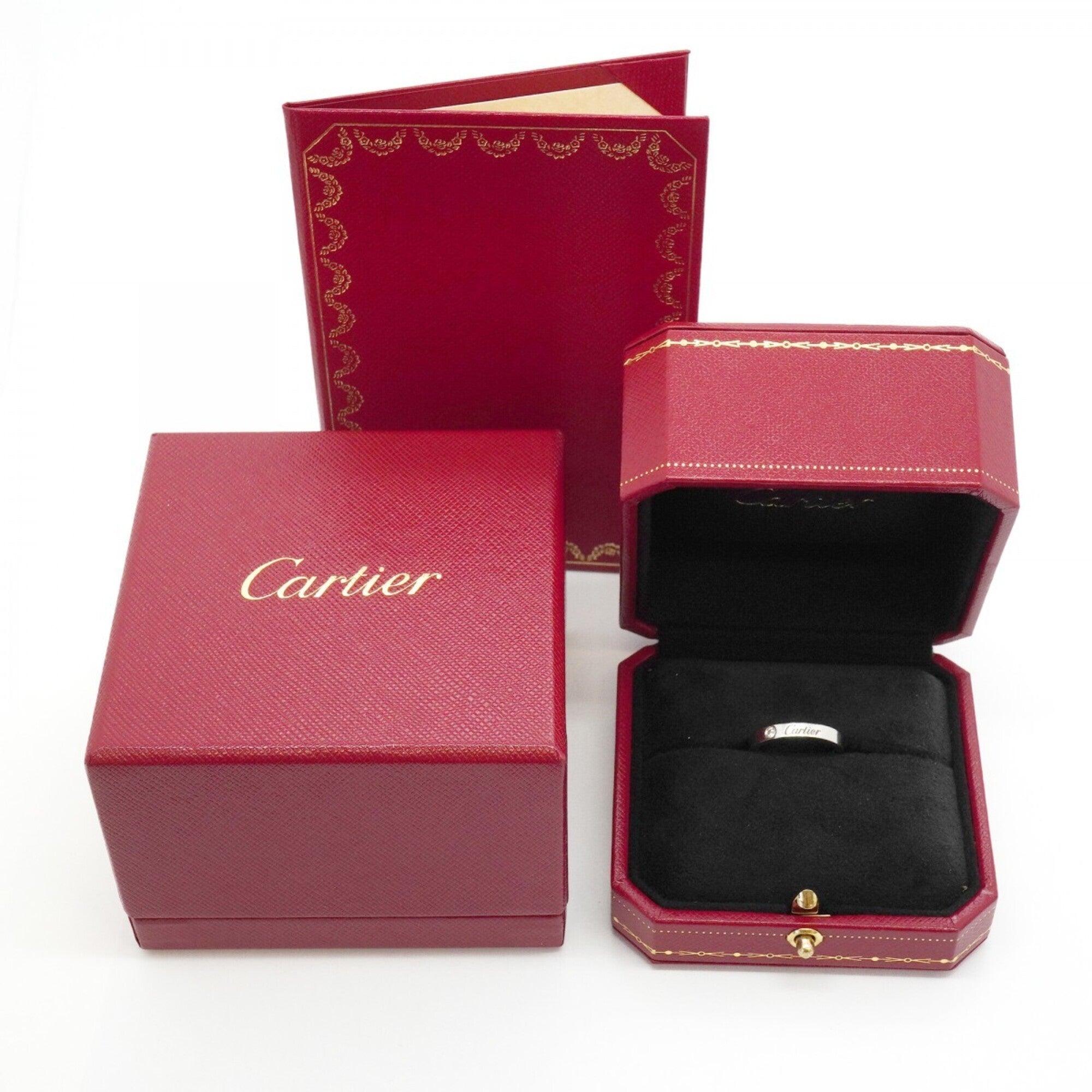 Cartier Platinum 950 Band Ring (Pre-Owned)