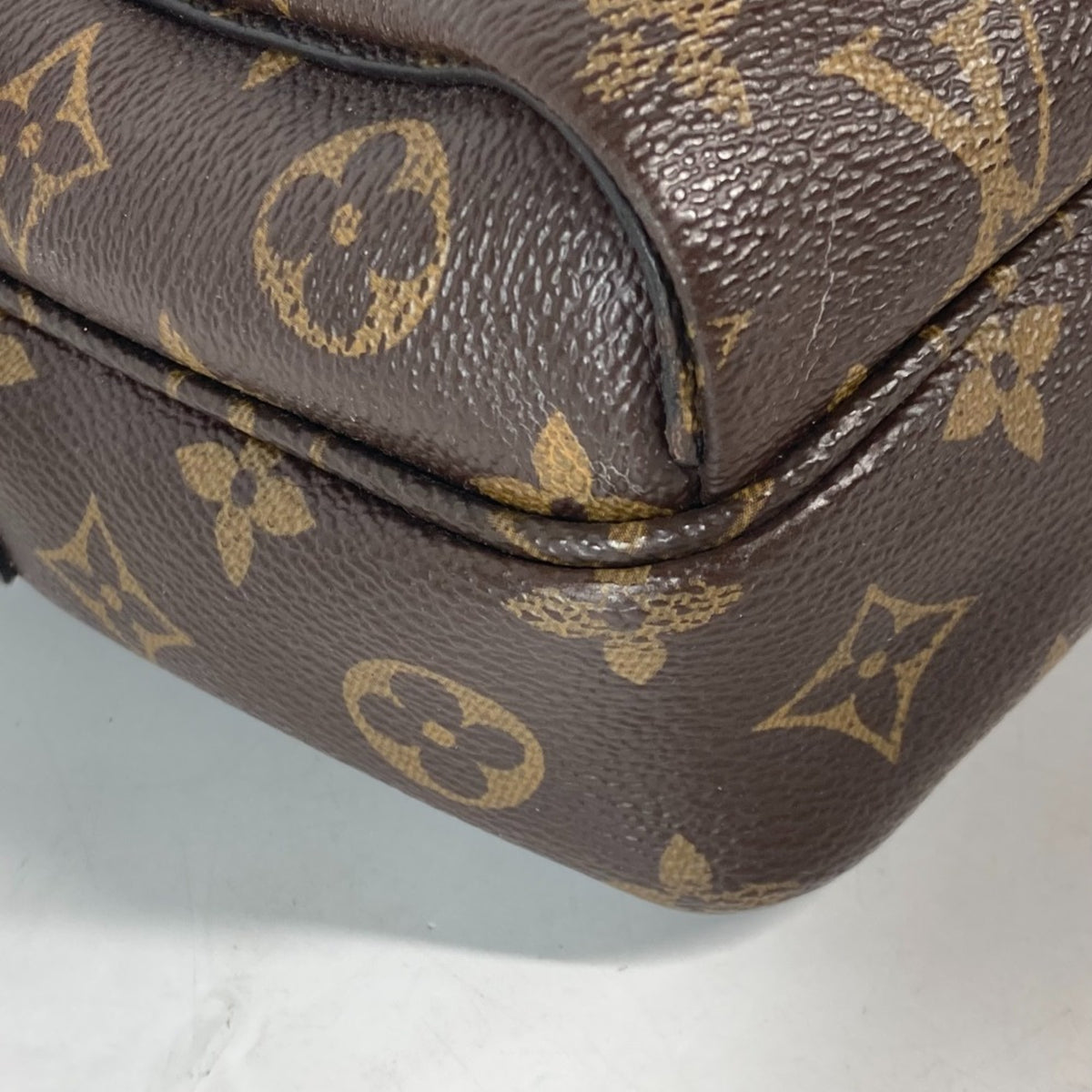 Louis Vuitton Brown Monogram Shoulder Bag Sling Bag (Pre-Owned)