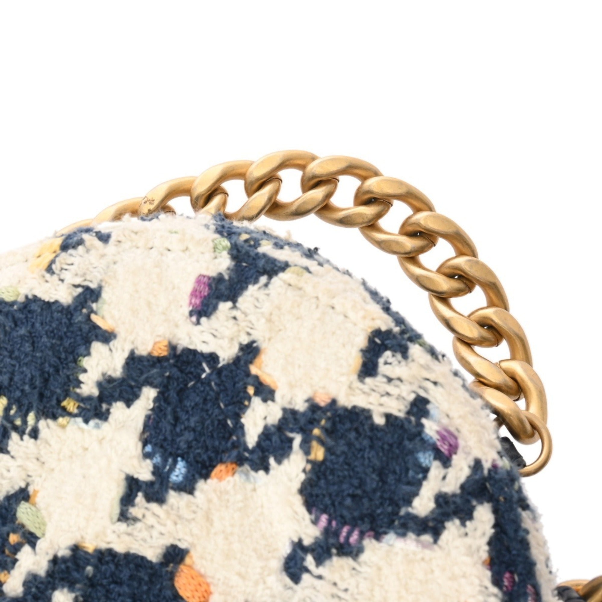 Chanel Multi-Color Tweed Shoulder Bag (Pre-Owned)