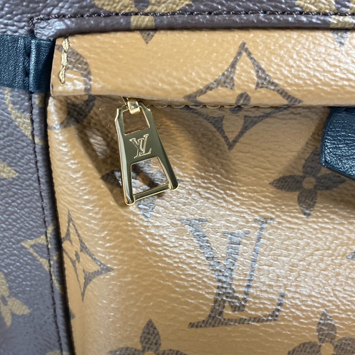 Louis Vuitton Beige Brown Monogram Reverse Backpack (Pre-Owned)