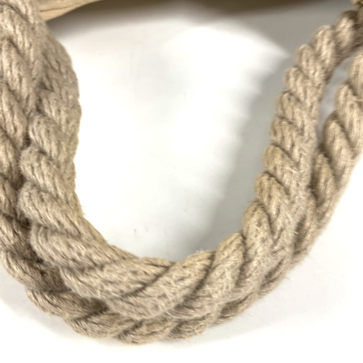 Chanel Beige Canvas Handbag Shoulder Bag (Pre-Owned)