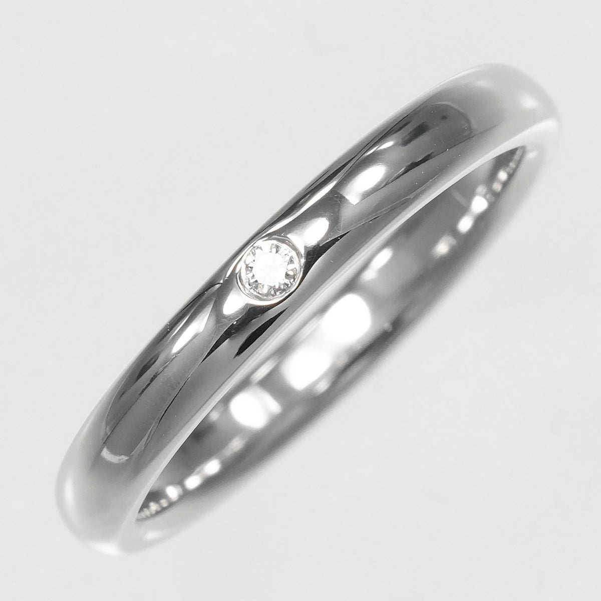 Tiffany Platinum 950 Band Ring (Pre-Owned)
