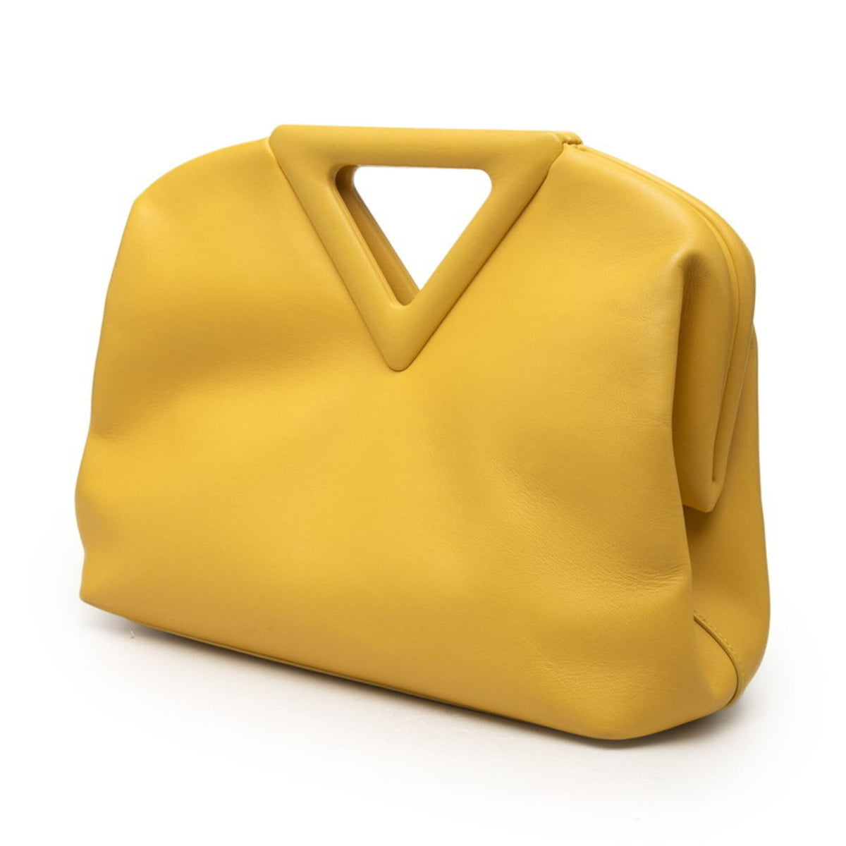 Bottega Veneta Leather Handbag Shoulder Bag (Pre-Owned)