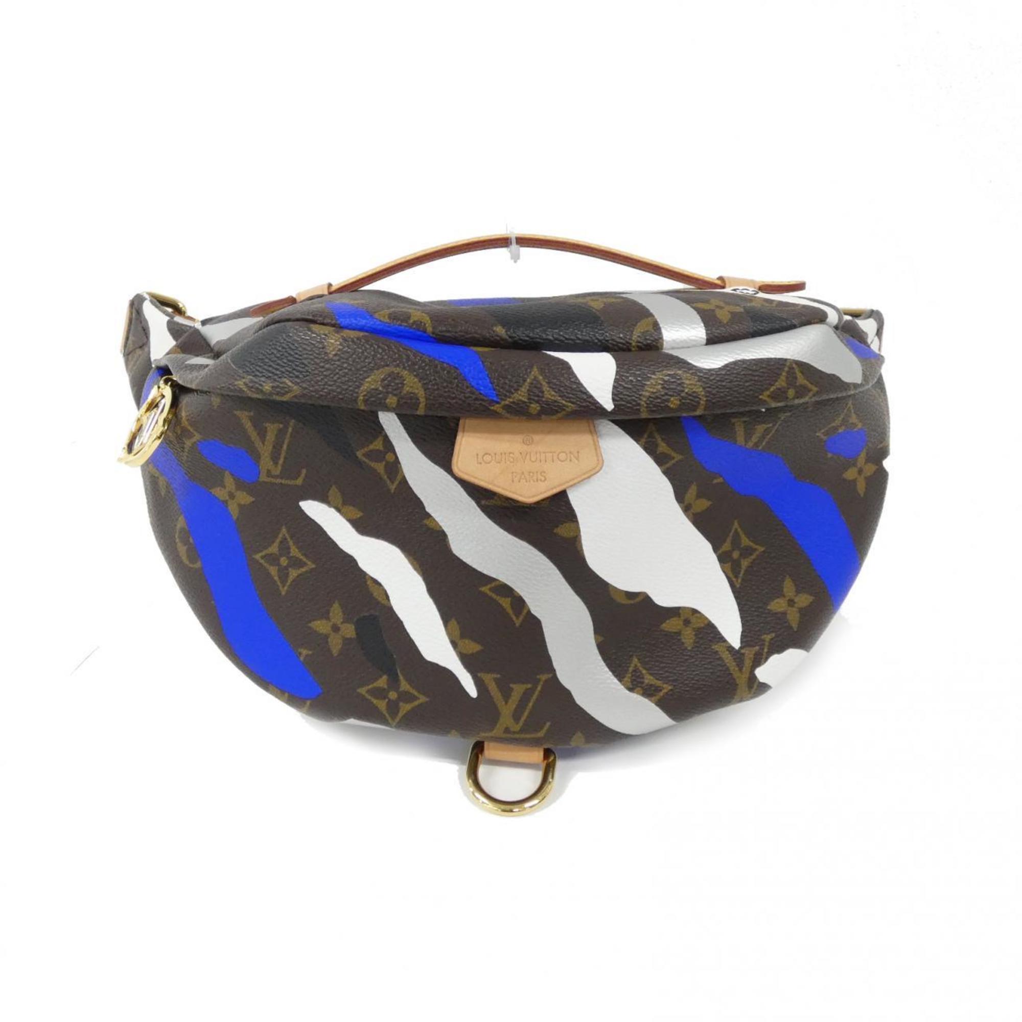 Louis Vuitton Marron Coated Canvas Shoulder Bag (Pre-Owned)