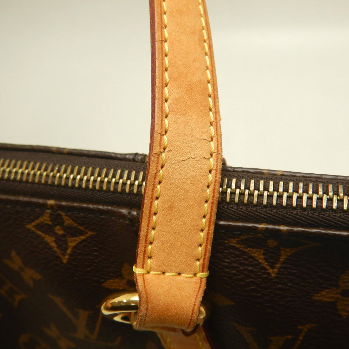 Louis Vuitton Black Brown Monogram Monogram Canvas Tote Bag (Pre-Owned)