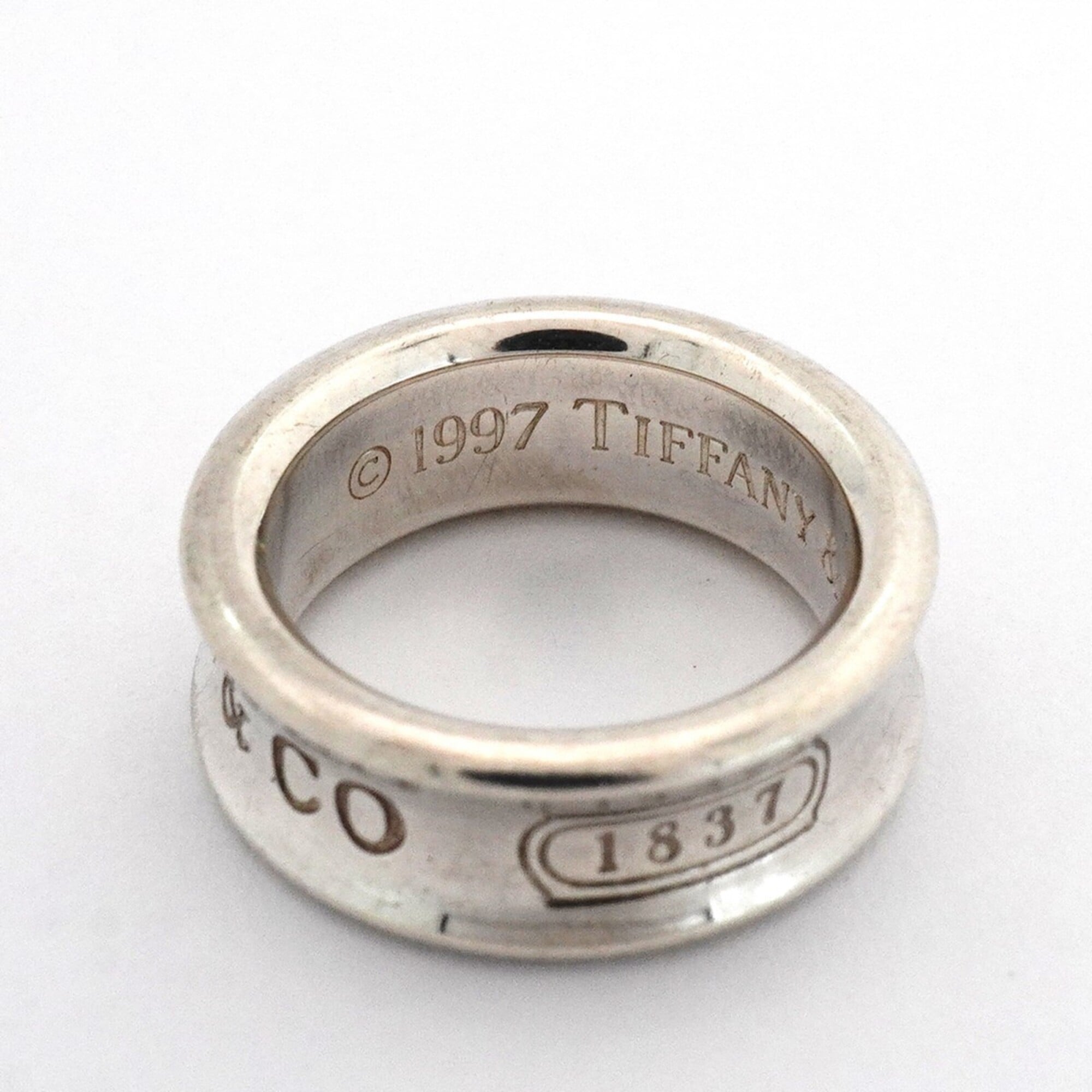 Tiffany Silver 925 Band Ring (Pre-Owned)