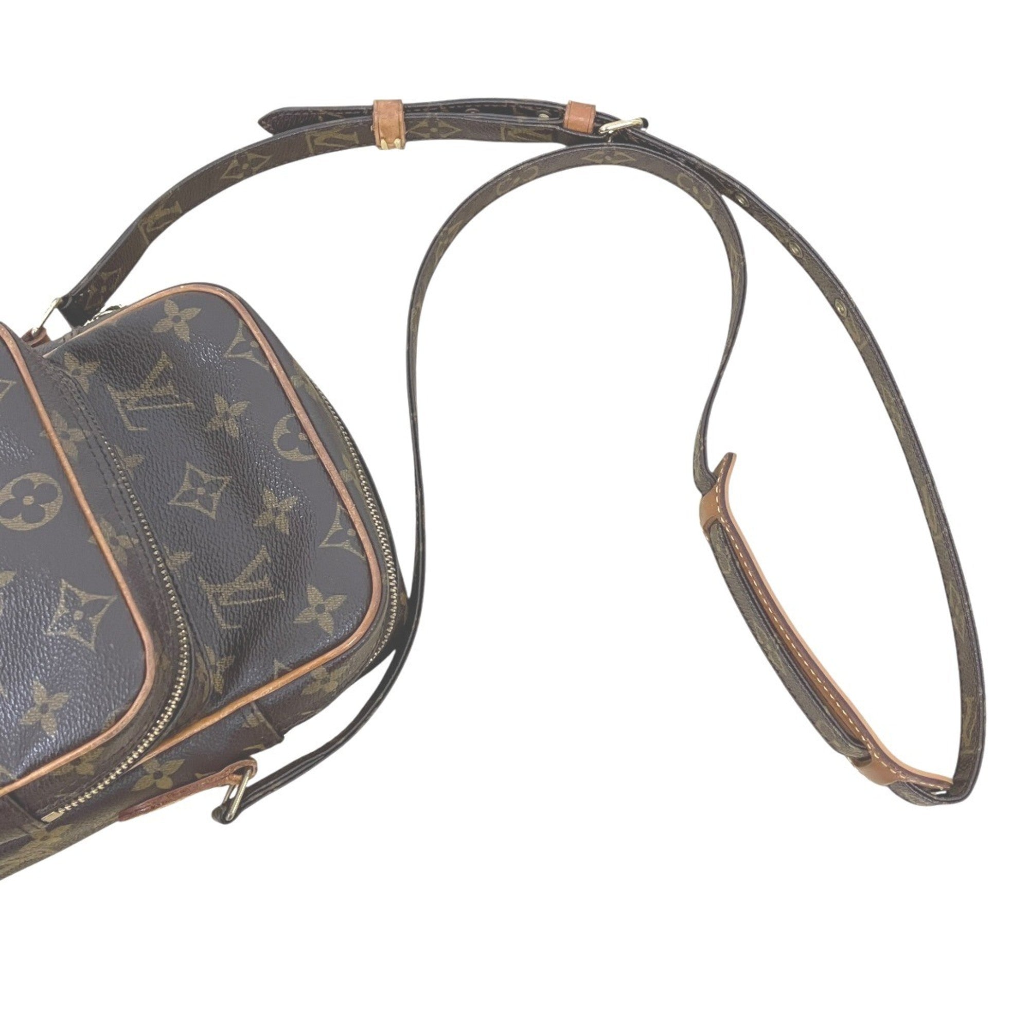Louis Vuitton Brown Galle Monogram Monogram Shoulder Bag (Pre-Owned)