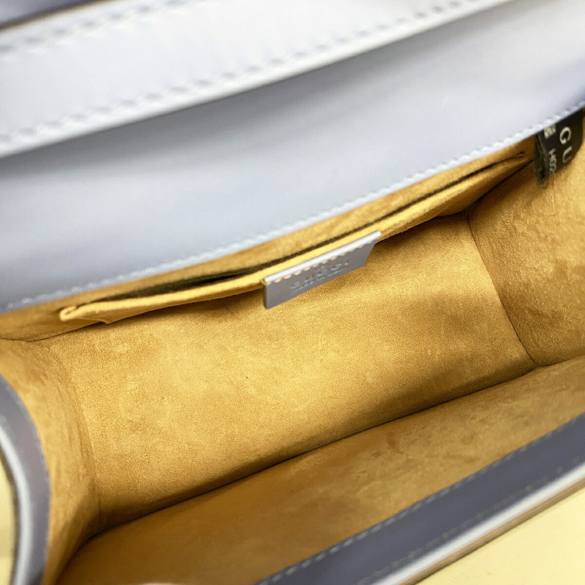 Gucci Blue Leather Handbag (Pre-Owned)