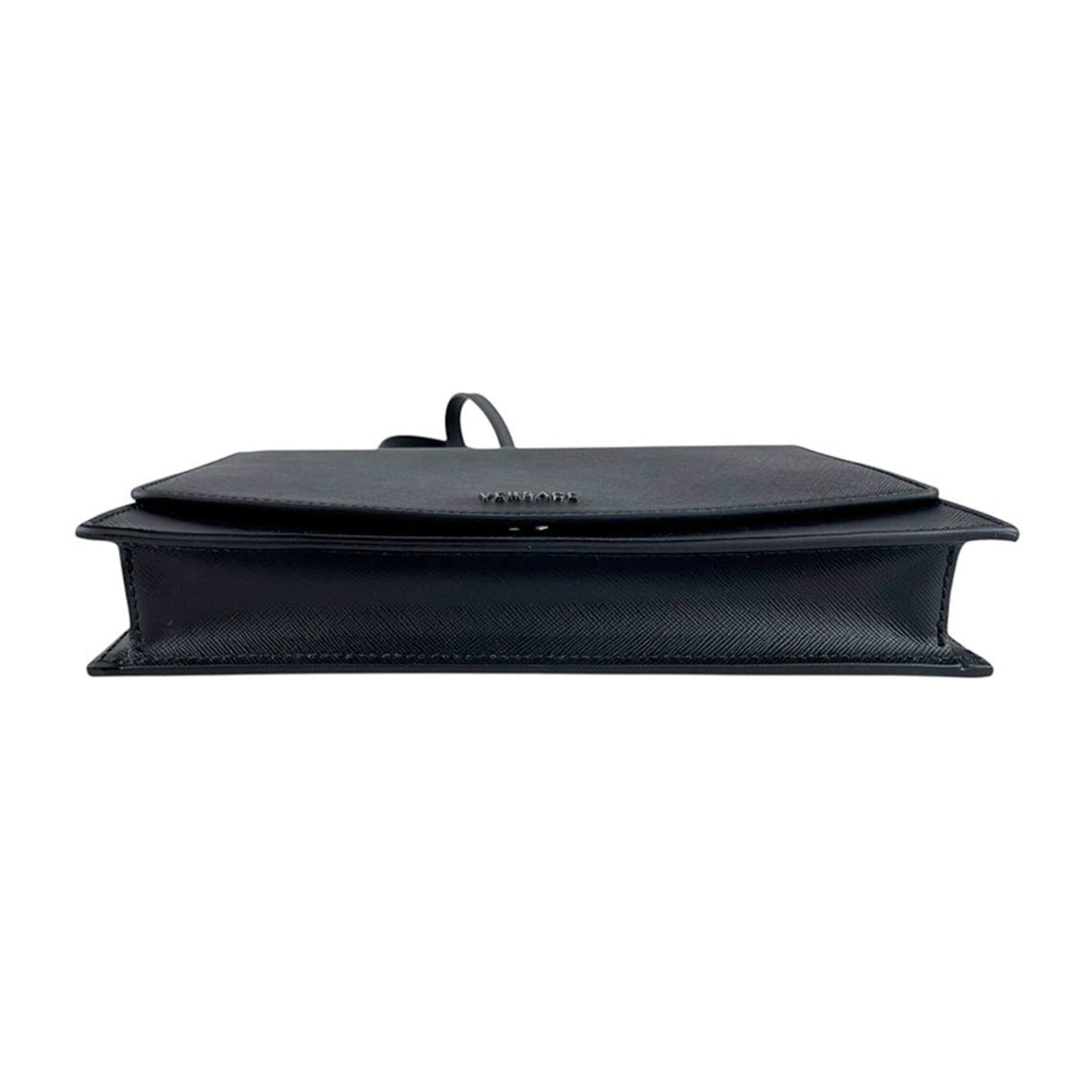 Versace Black Leather Shoulder Bag (Pre-Owned)