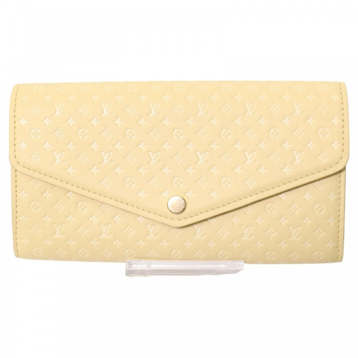 Louis Vuitton Jaune Monogram Long Wallet (Bi-Fold) (Pre-Owned)