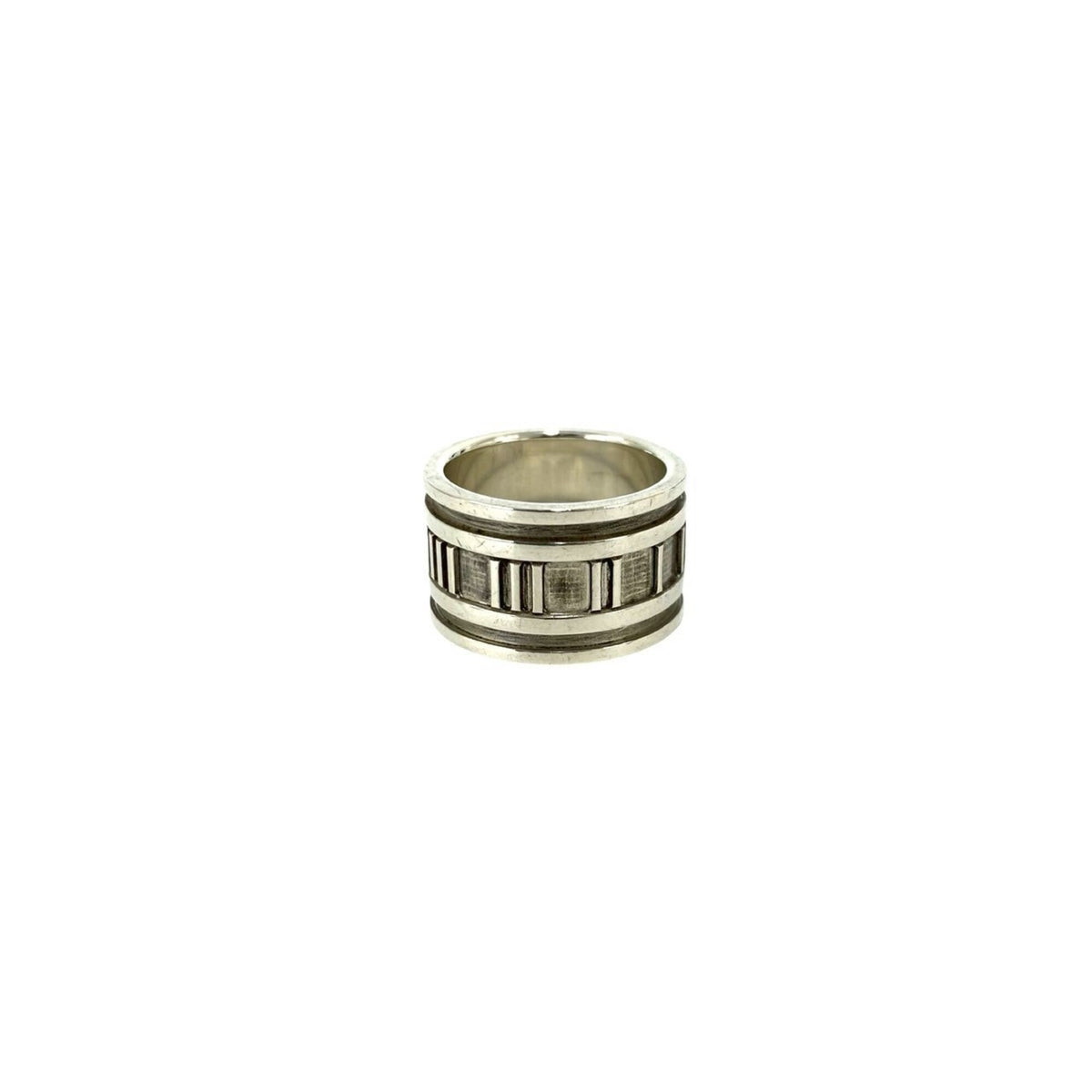 Tiffany Silver Silver 925 Band Ring (Pre-Owned)
