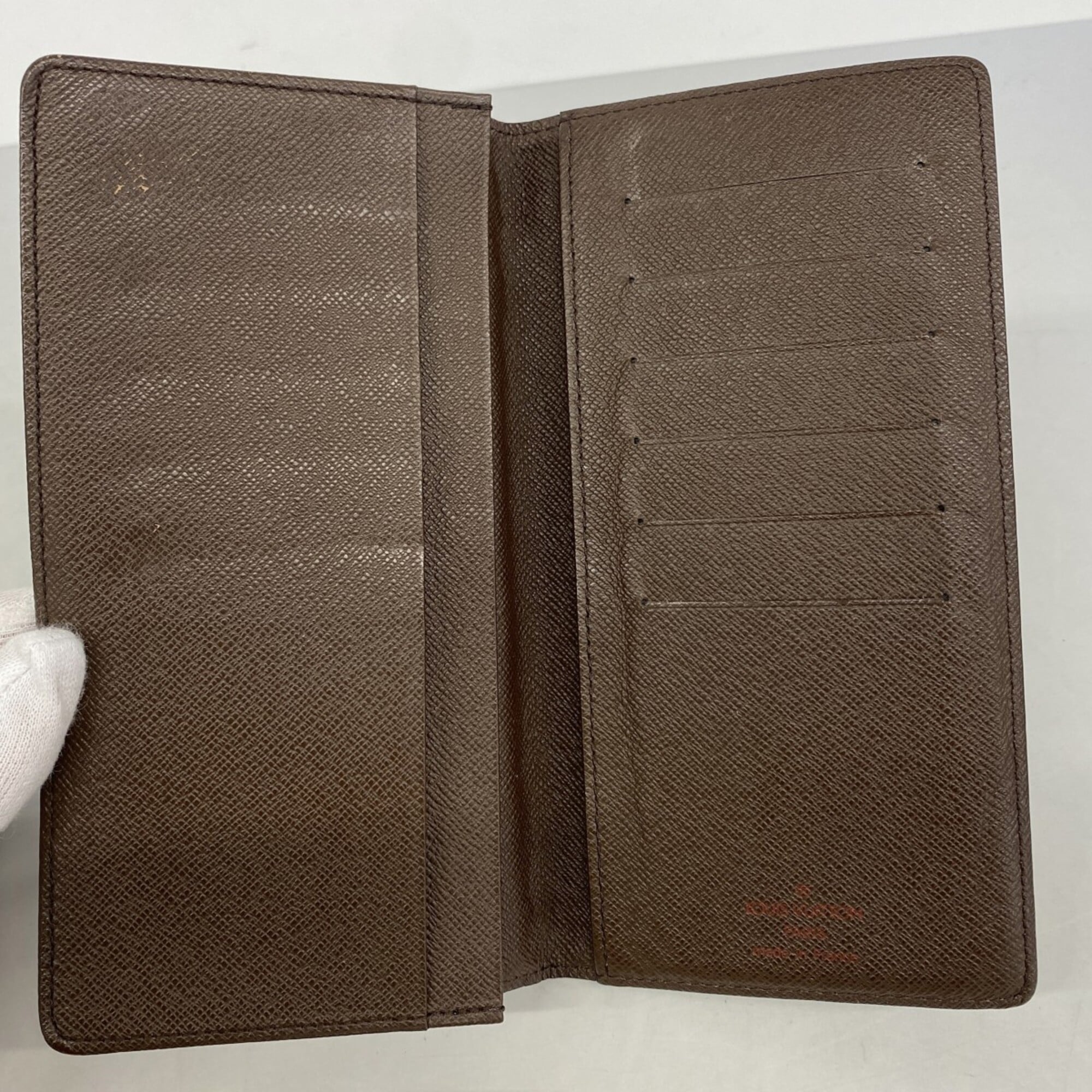 Louis Vuitton Ebene Long Bill Wallet (Bi-Fold) (Pre-Owned)