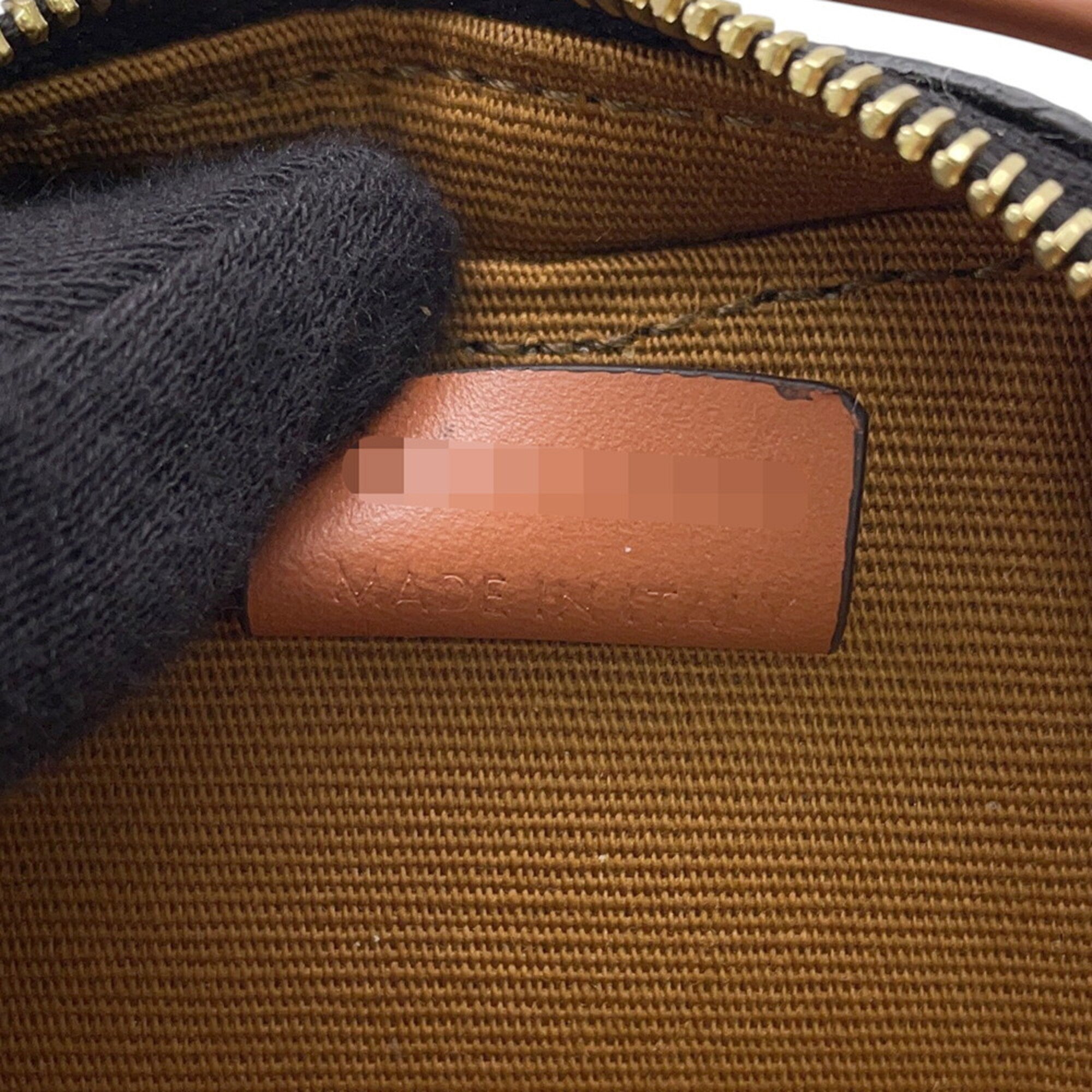 Celine Gold Pvc Leather Pochette Pouch (Pre-Owned)