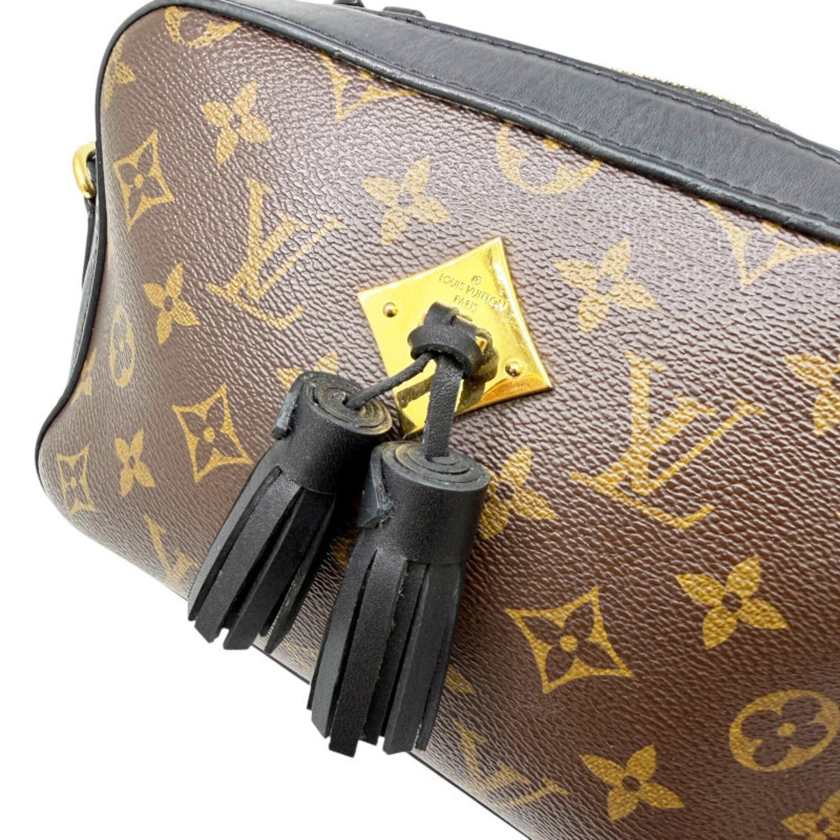 Louis Vuitton Black Brown Freesia Monogram Monogram Shoulder Bag (Pre-Owned)