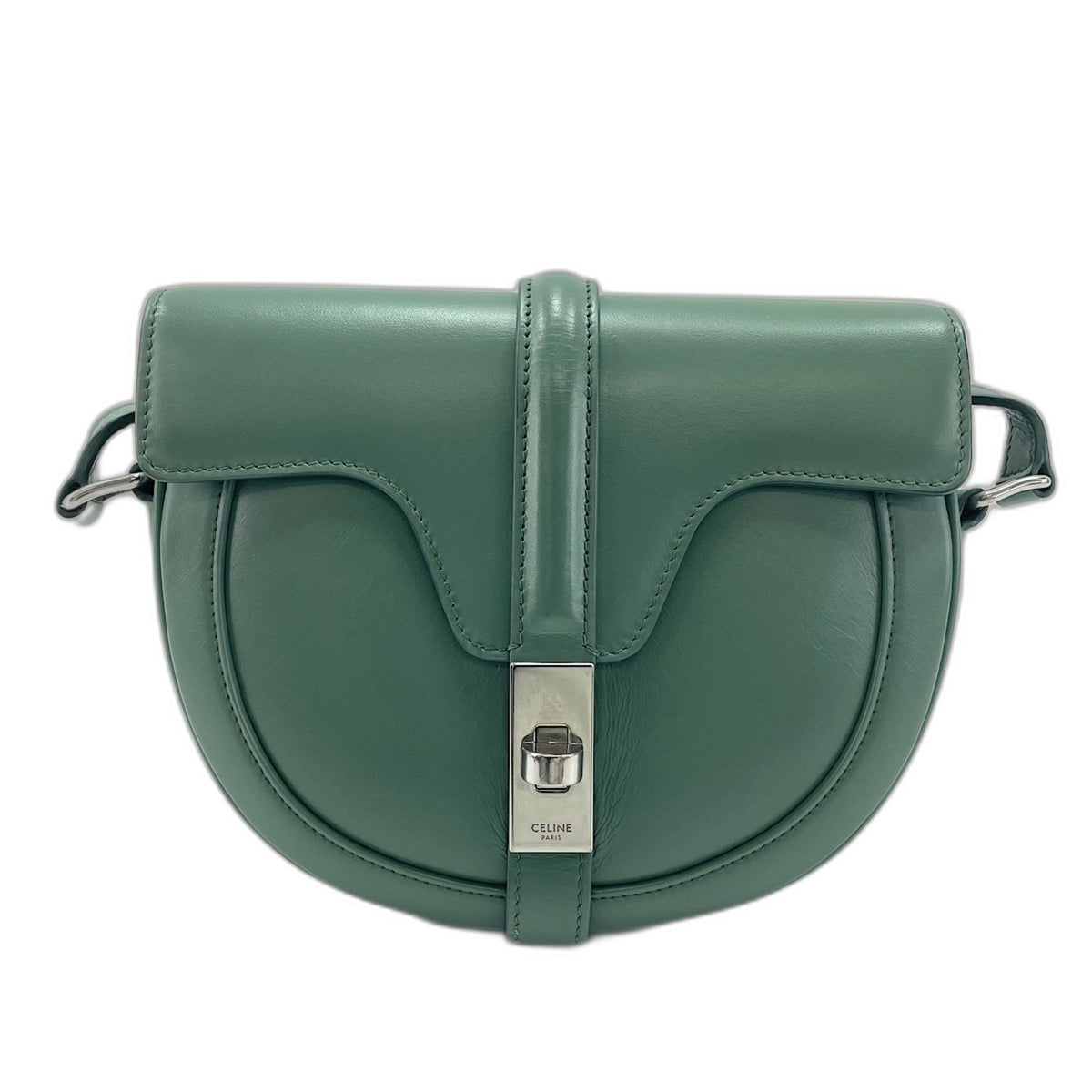Celine Green Shoulder Bag (Pre-Owned)