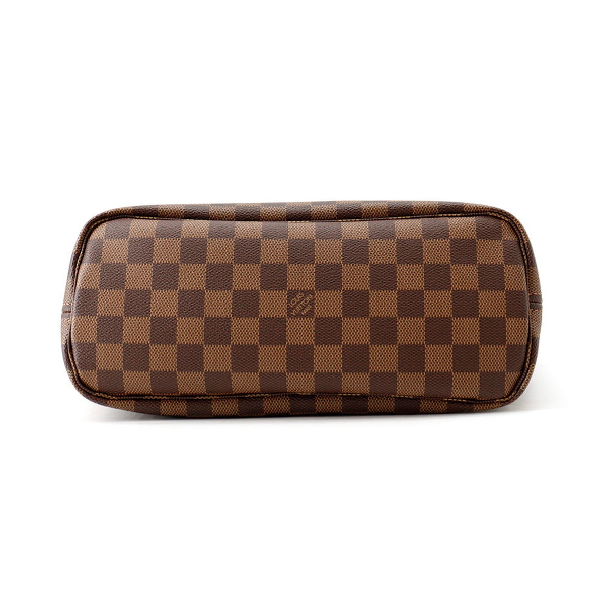 Louis Vuitton Damier Damier Canvas Ebene Red Color Damier Canvas Handbag Pouch Tote Bag (Pre-Owned)