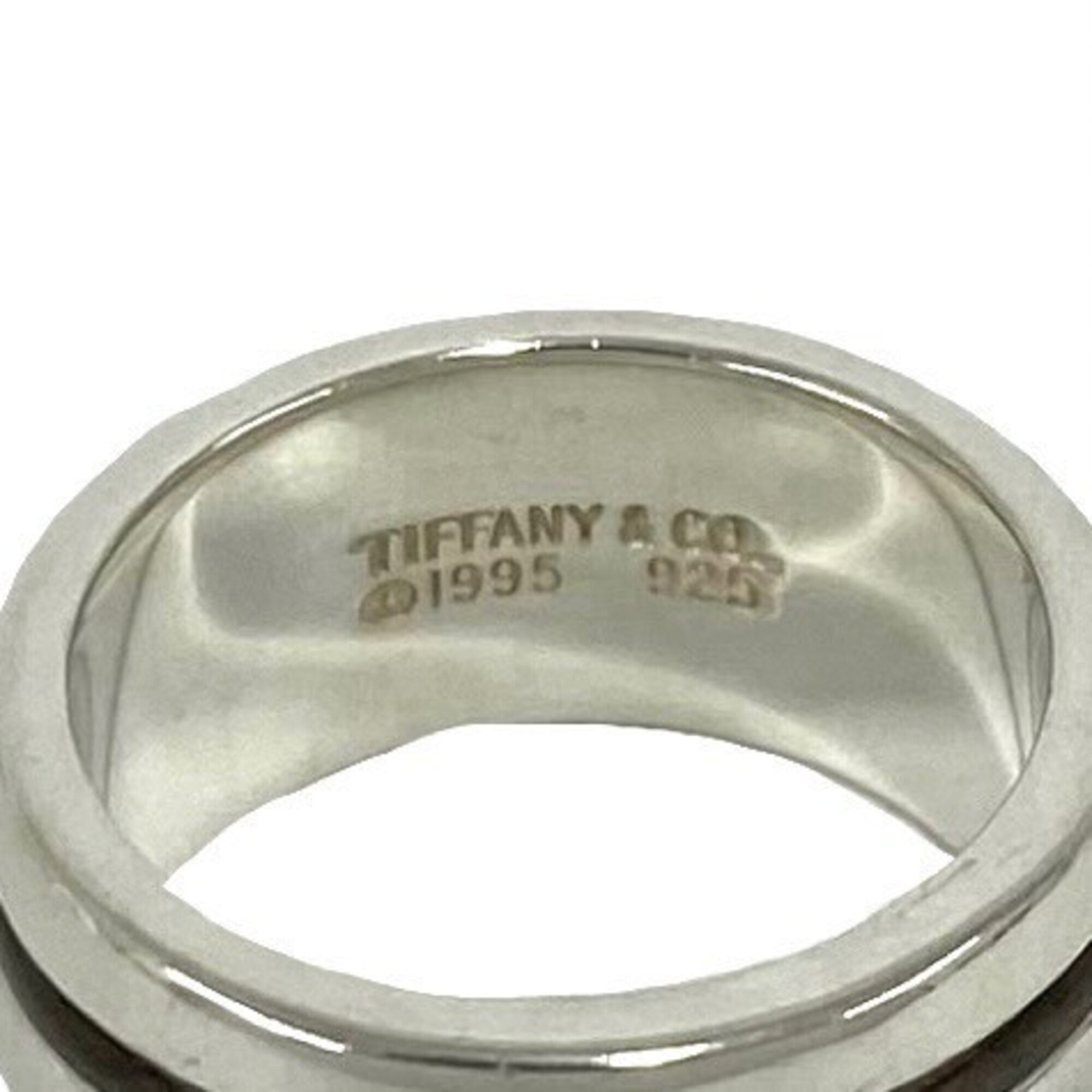 Tiffany Silver Silver 925 Band Ring (Pre-Owned)
