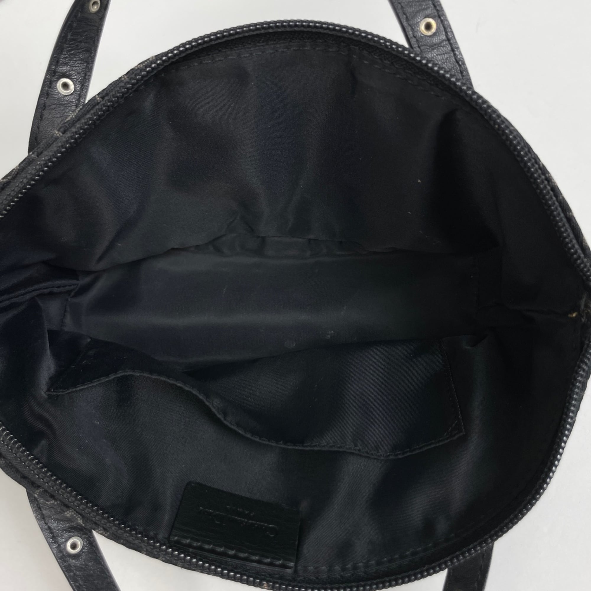 Christian Dior Black Trotter Handbag (Pre-Owned)