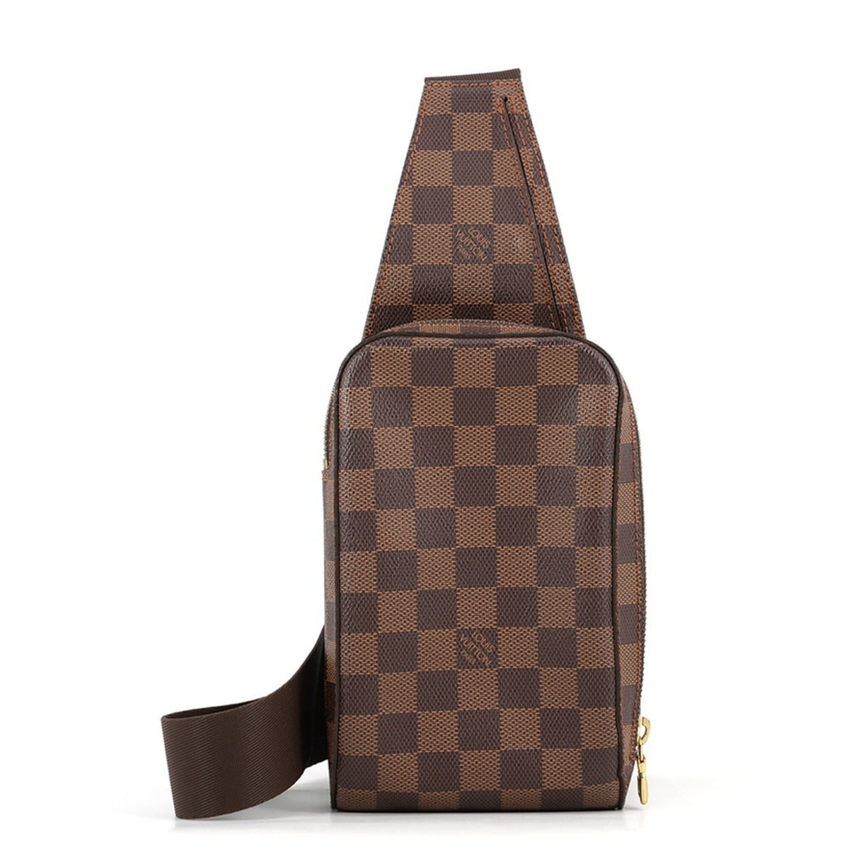 Louis Vuitton Damier Brown Damier Canvas Ebene Shoulder Bag Sling Bag (Pre-Owned)