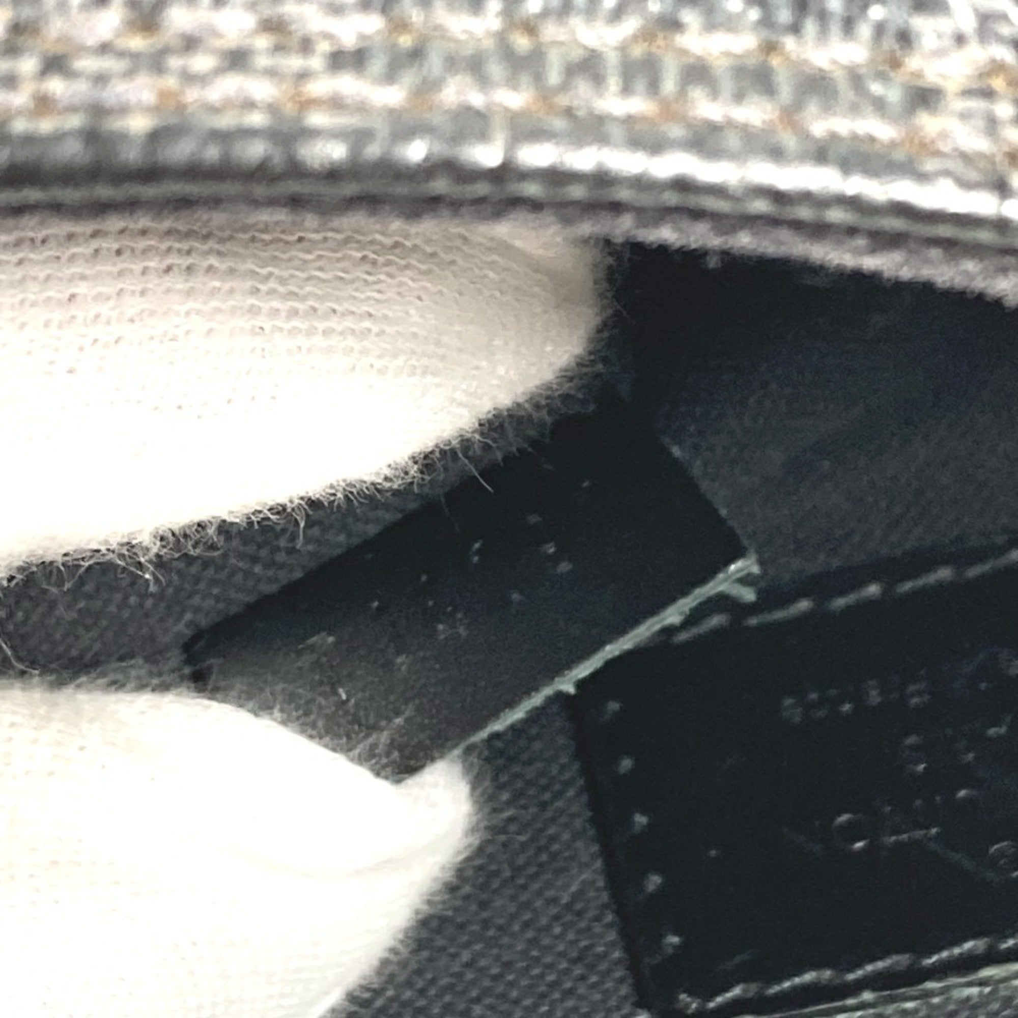 Louis Vuitton Black Damier Graphite Damier Graphite Pochette Shoulder Bag (Pre-Owned)