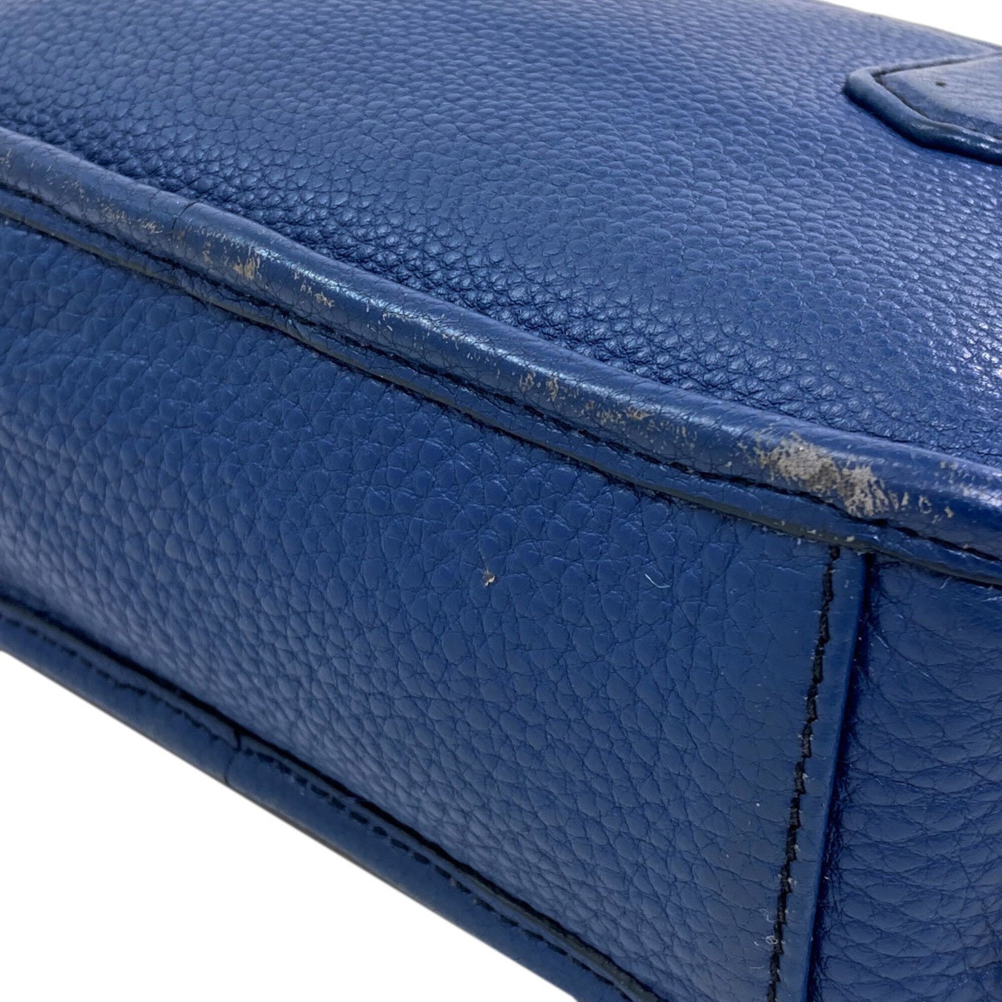 Miu Miu Blue Leather Handbag (Pre-Owned)