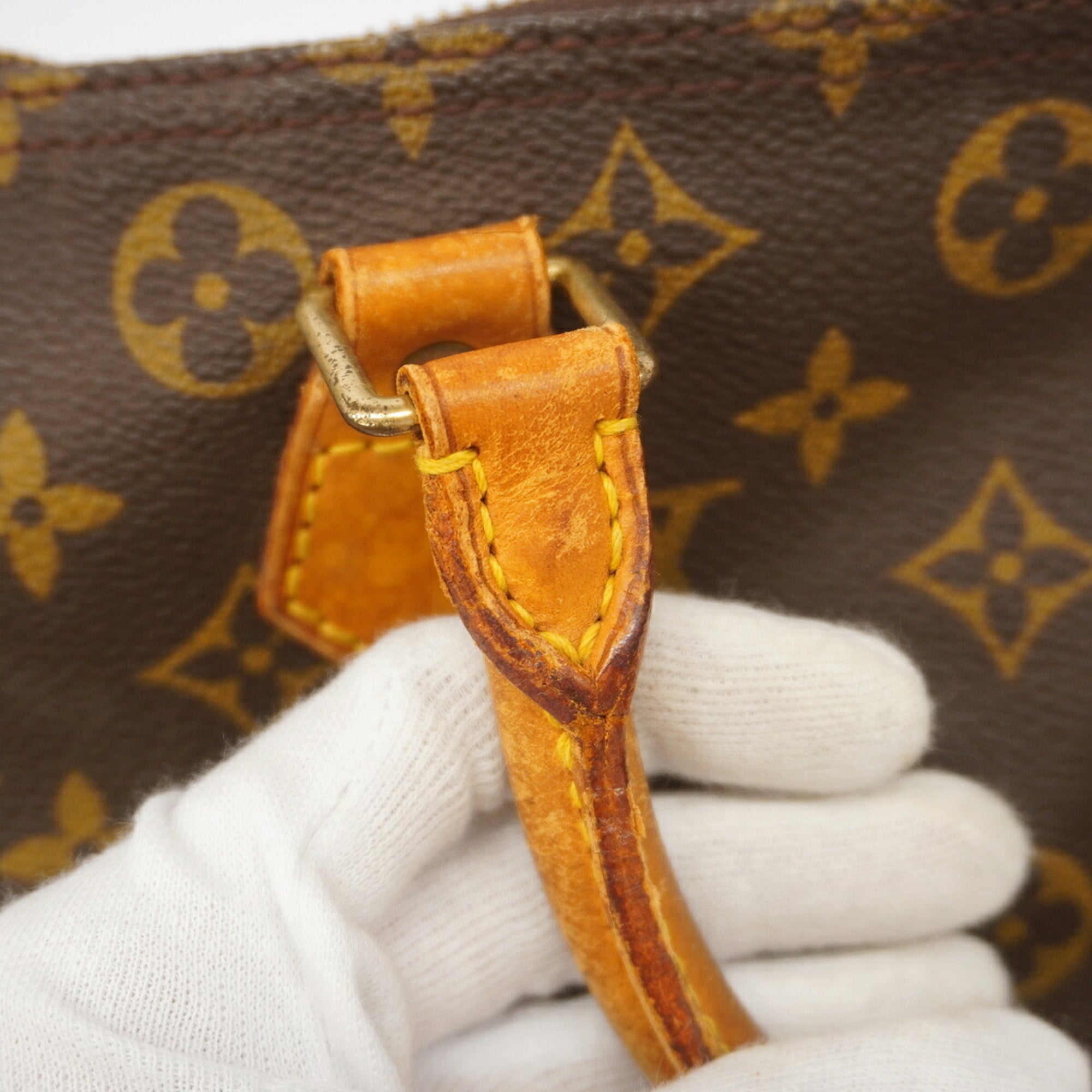 Louis Vuitton Brown Handbag (Pre-Owned)