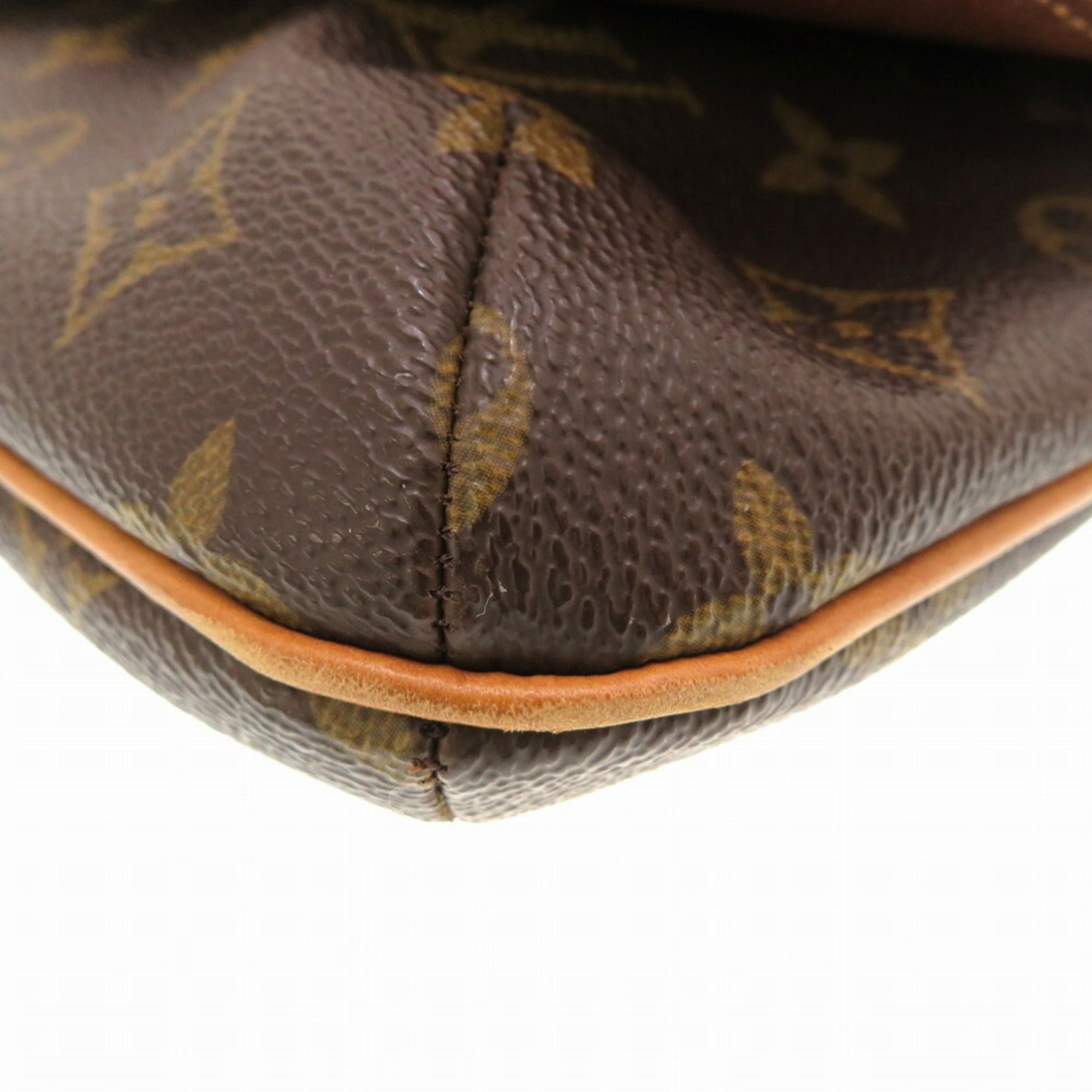Louis Vuitton Brown Monogram Shoulder Bag (Pre-Owned)