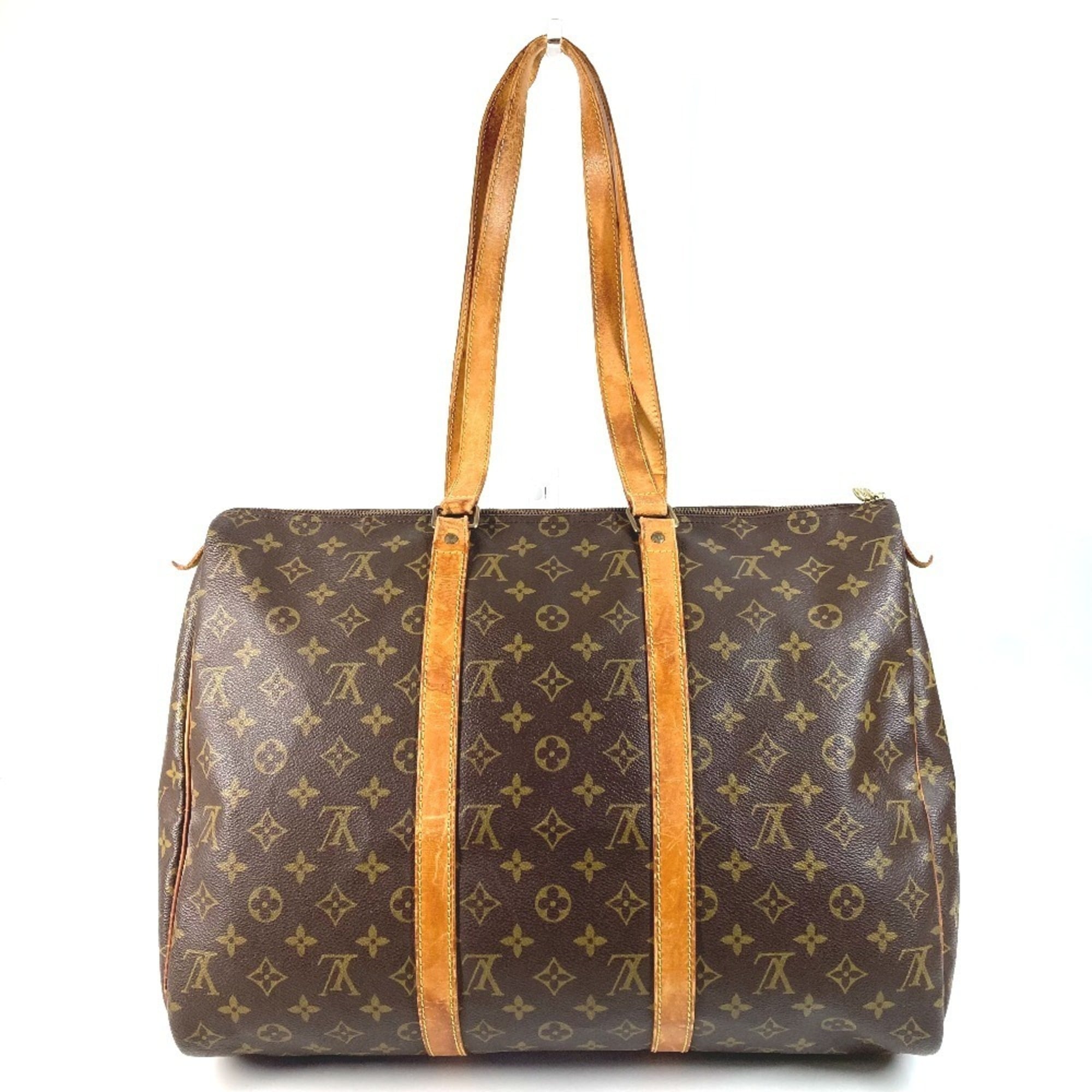 Louis Vuitton Brown Monogram Shoulder Bag Tote Bag (Pre-Owned)