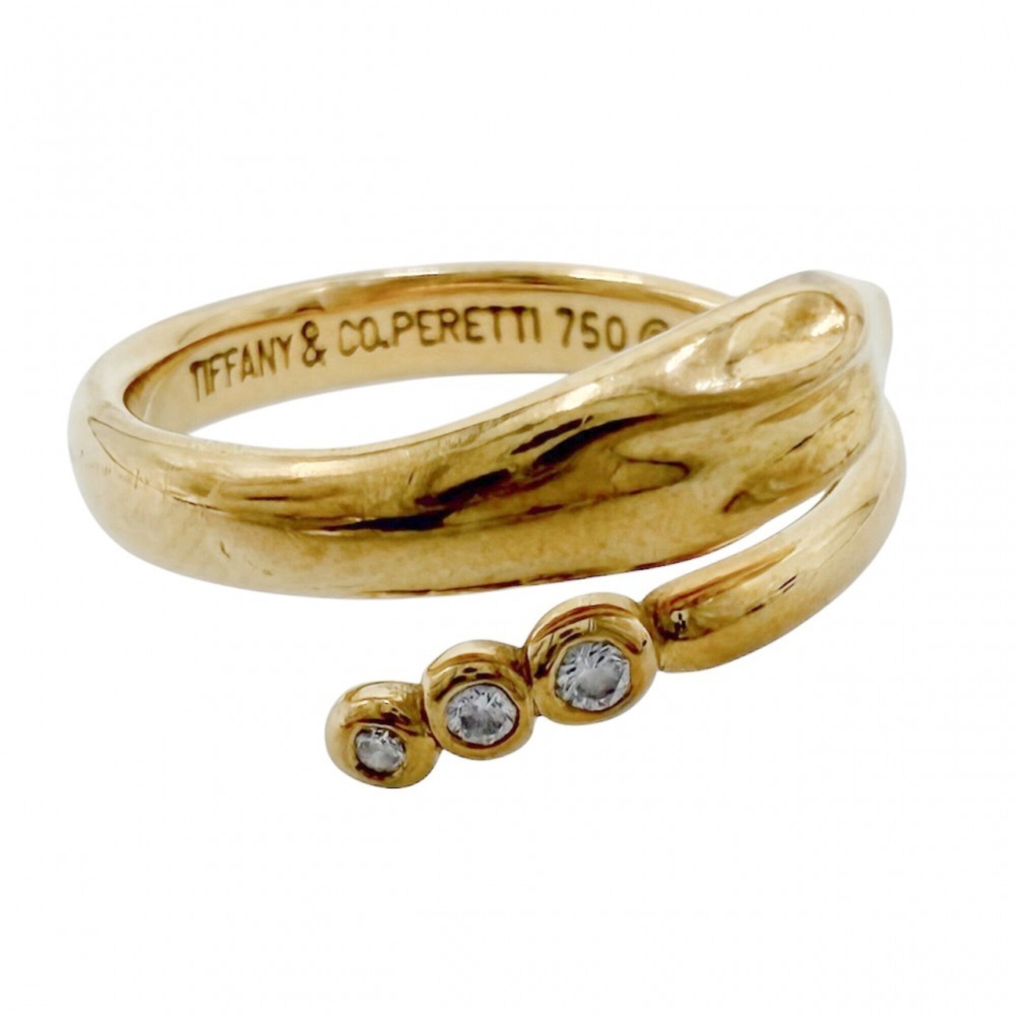 Tiffany Yellow Gold (18K) Band Ring (Pre-Owned)