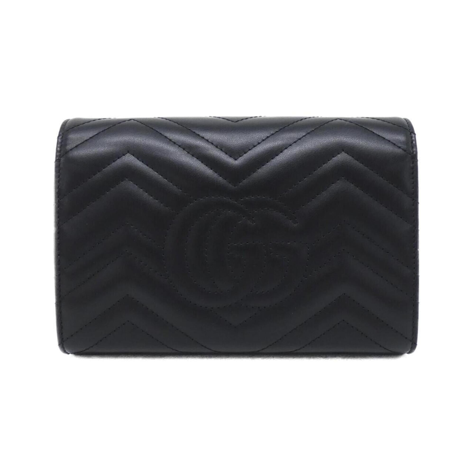 Gucci Black Quilting Leather Shoulder Bag (Pre-Owned)