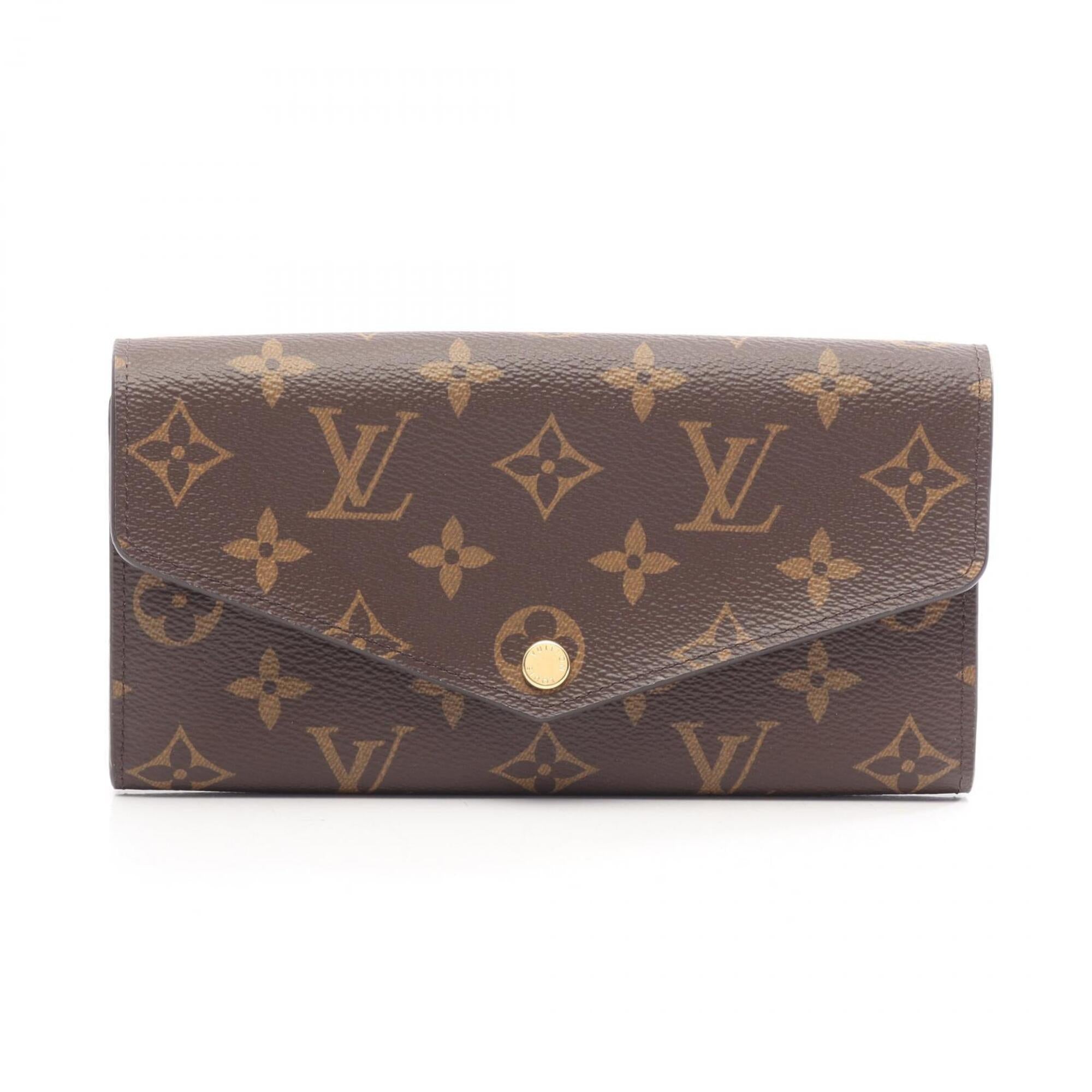 Louis Vuitton Brown Monogram Monogram Long Wallet (Bi-Fold) (Pre-Owned)