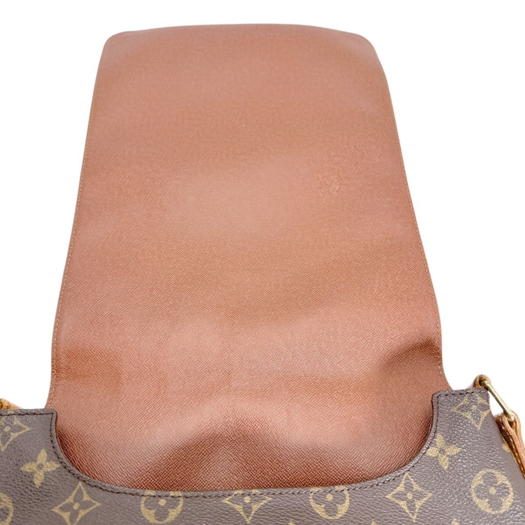 Louis Vuitton Brown Monogram Canvas Shoulder Bag (Pre-Owned)