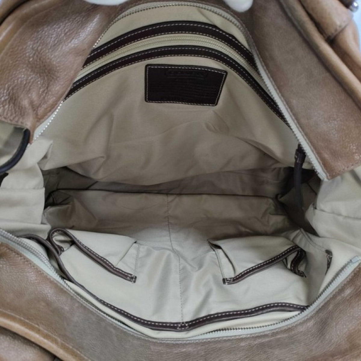 Coach Brown Leather Handbag (Pre-Owned)