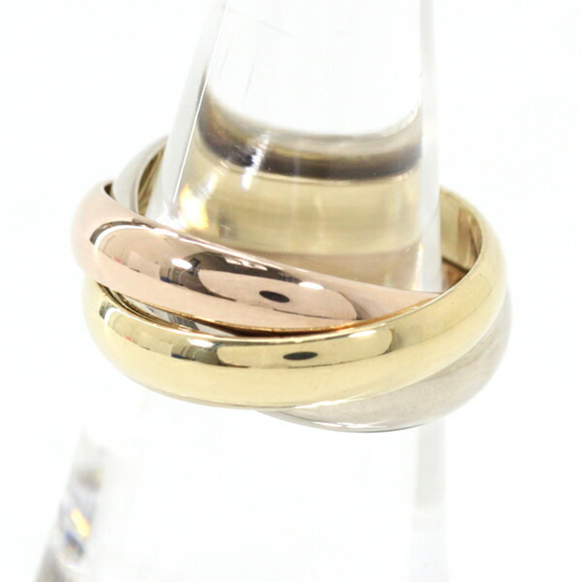 Cartier Pink Gold White Gold Yellow Gold Yellow Gold (18K) Pink Gold (18K) White Gold (18K) Band Ring (Pre-Owned)