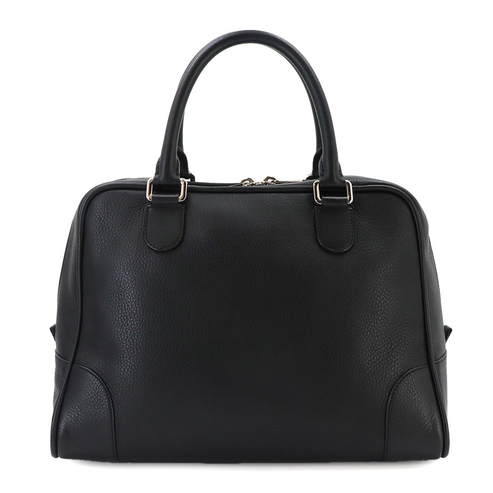 Loewe Black Leather Handbag (Pre-Owned)