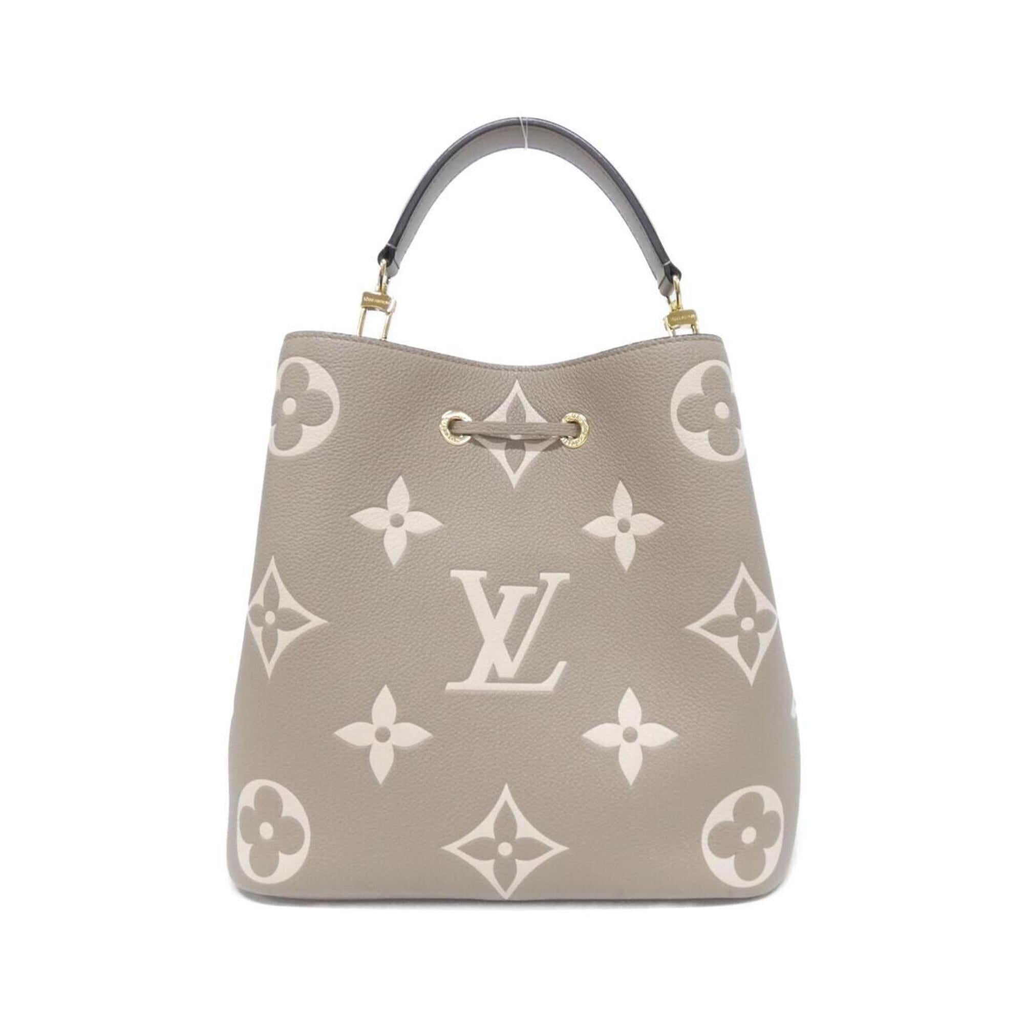 Louis Vuitton Beige Tourterelle Leather Shoulder Bag (Pre-Owned)