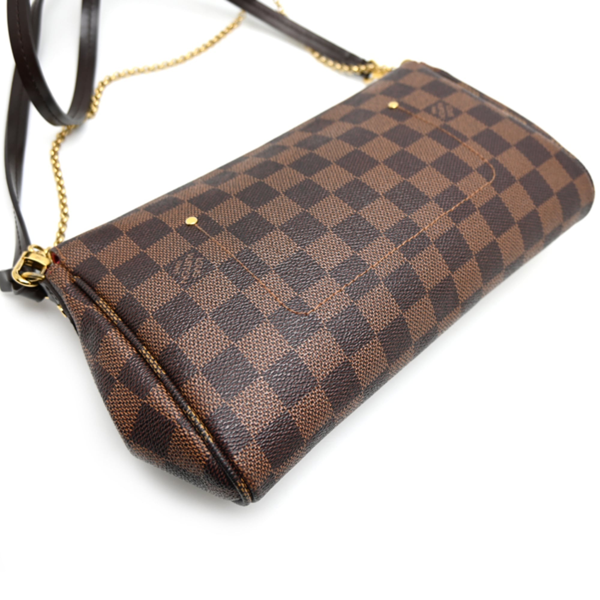 Louis Vuitton Brown Damier Canvas Shoulder Bag (Pre-Owned)