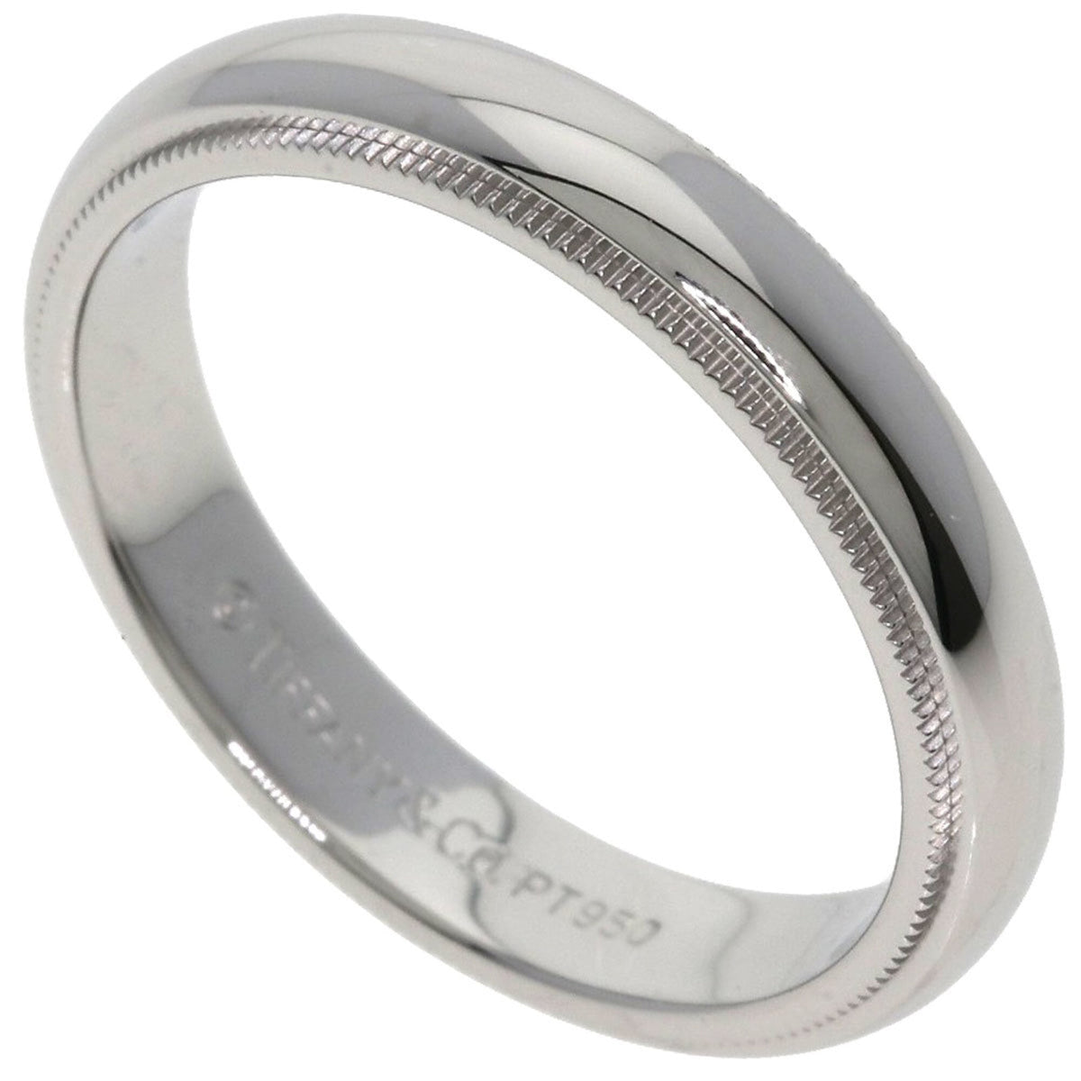 Tiffany Platinum 950 Band Ring (Pre-Owned)