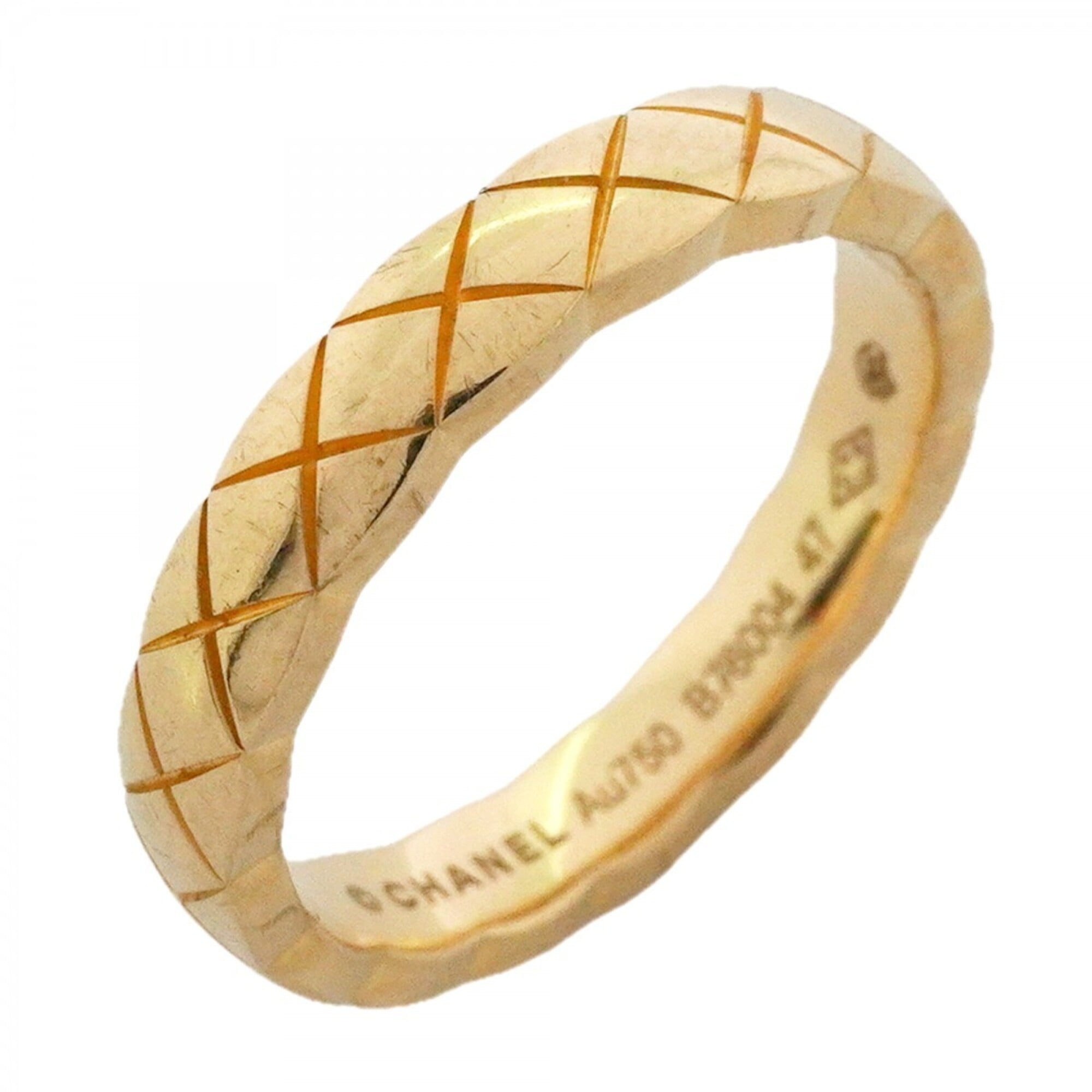 Chanel Yellow Gold (18K) Band Ring (Pre-Owned)
