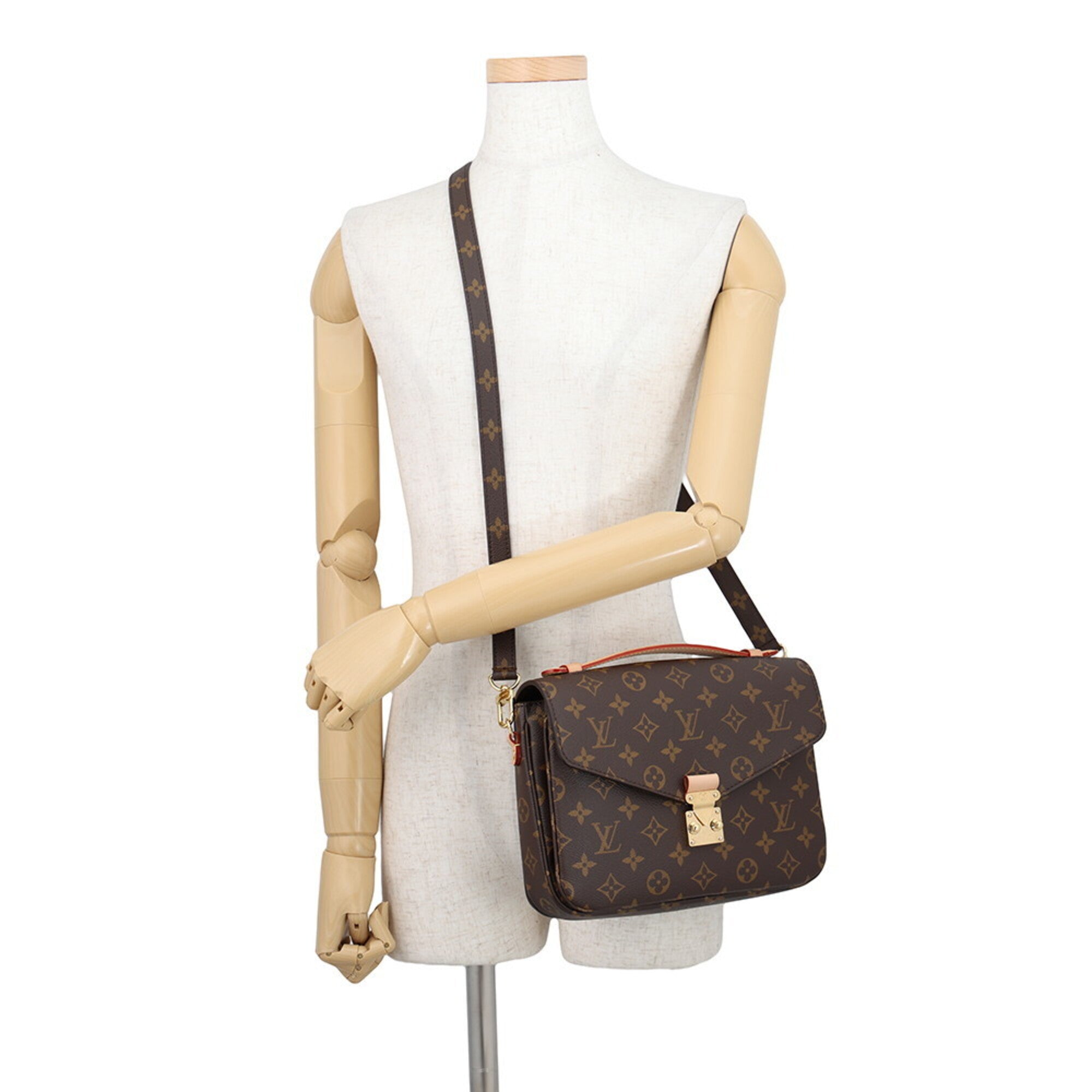 Louis Vuitton Monogram Brown Monogram Handbag Shoulder Bag (Pre-Owned)