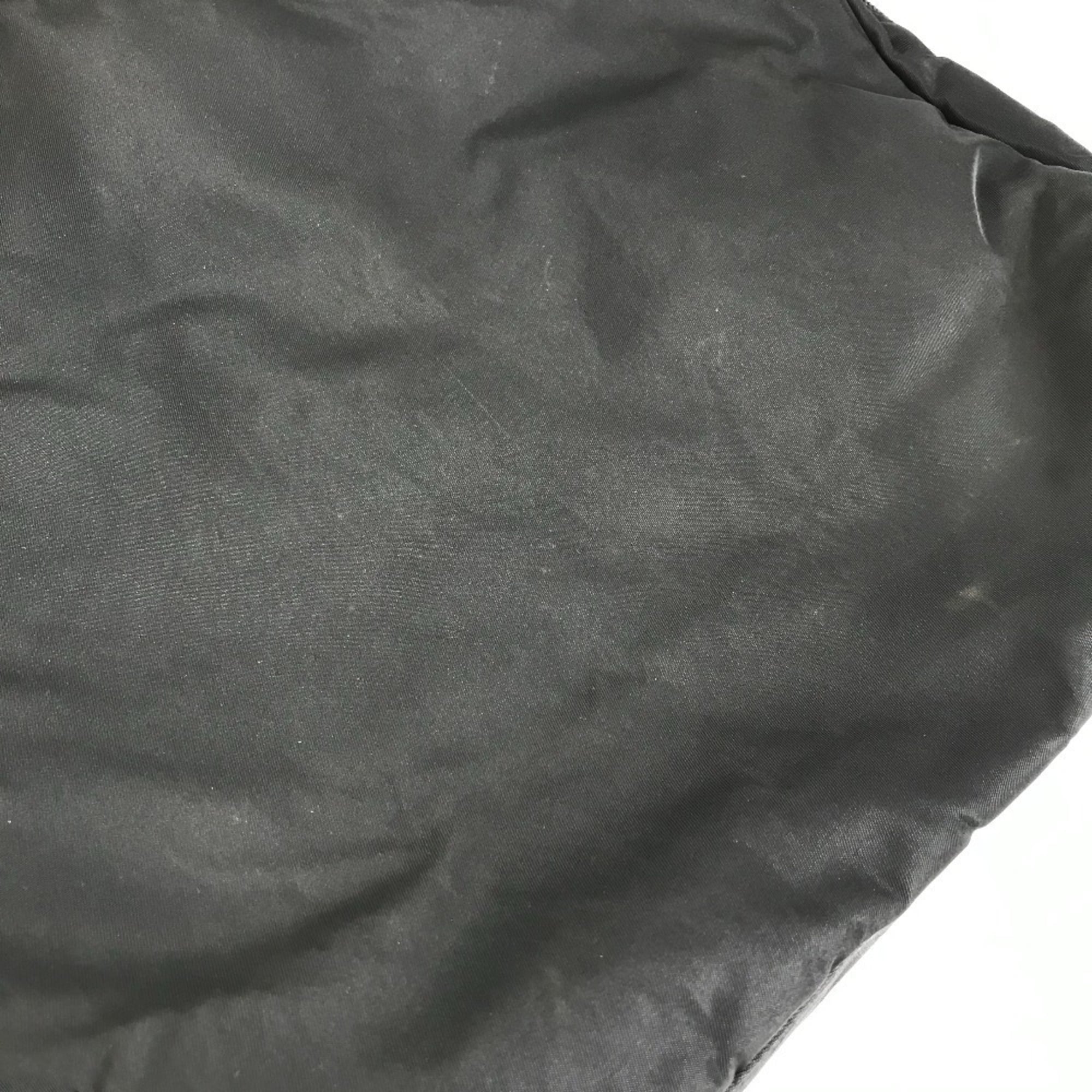 Prada Black Nylon Briefcase Handbag Tote Bag (Pre-Owned)