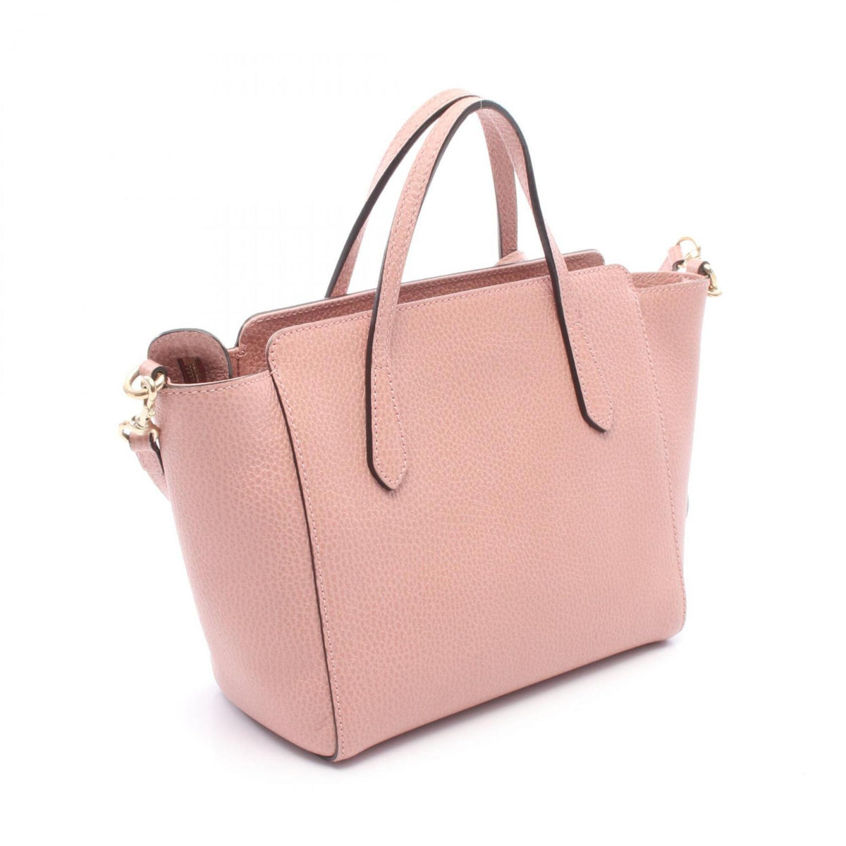 Gucci Pink Leather Handbag (Pre-Owned)