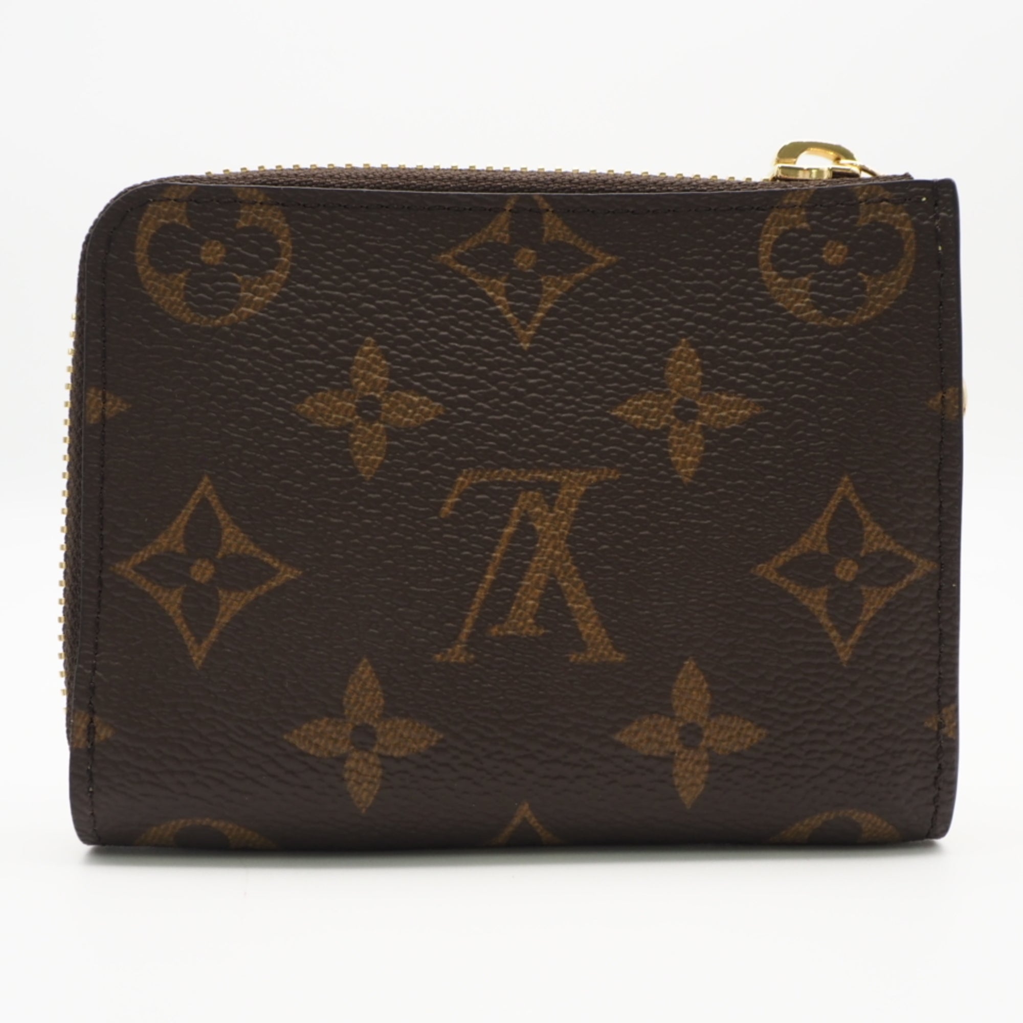 Louis Vuitton Beige Brown Yellow Coated Canvas Coin Purse/Coin Case (Pre-Owned)