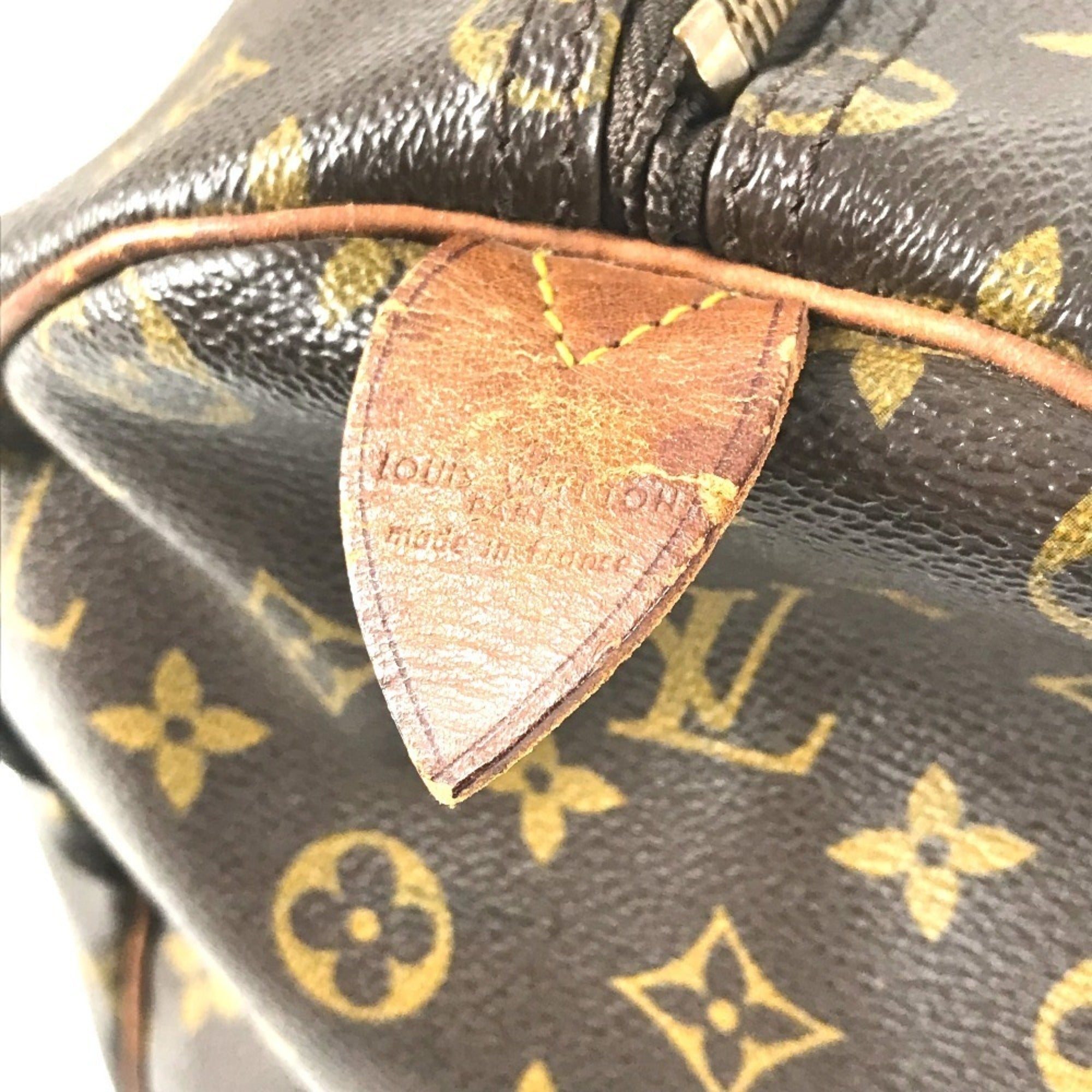 Louis Vuitton Monogram Brown Monogram Boston Bag Handbag (Pre-Owned)