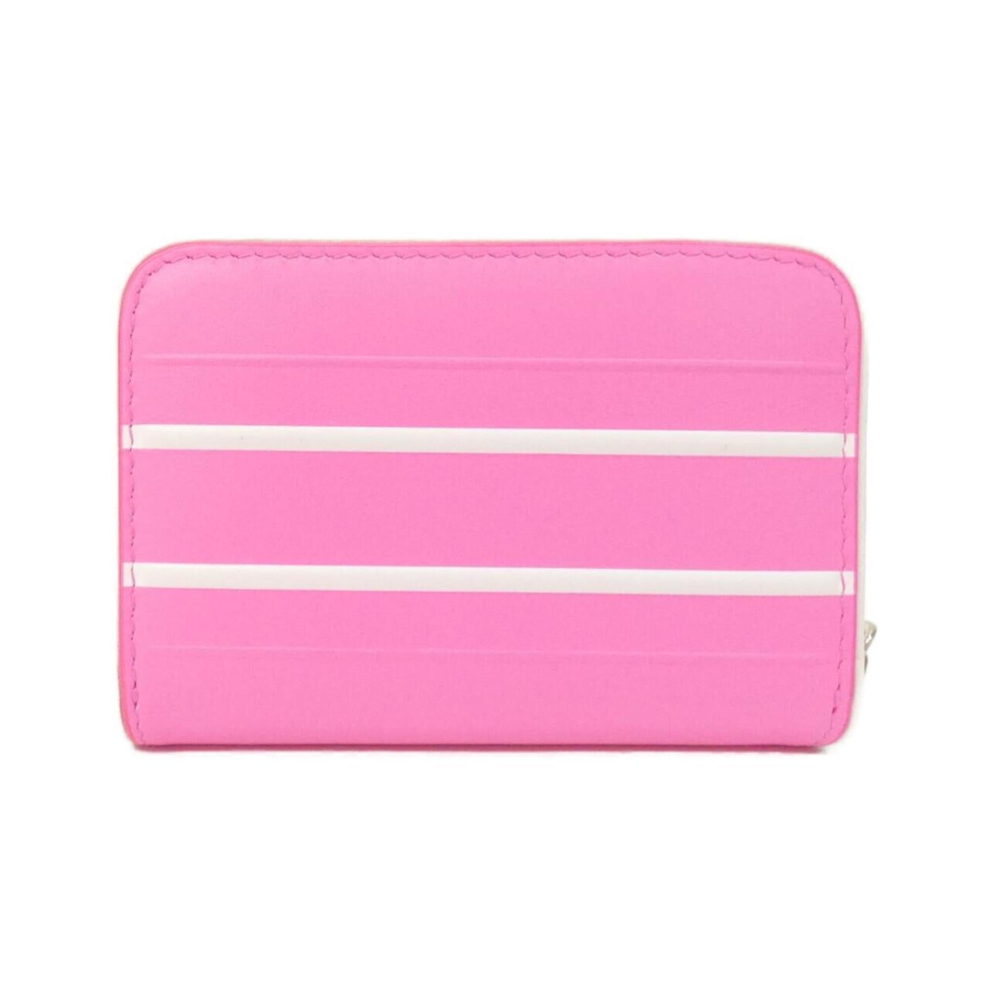 Christian Dior Pink Leather Coin Purse/Coin Case (Pre-Owned)