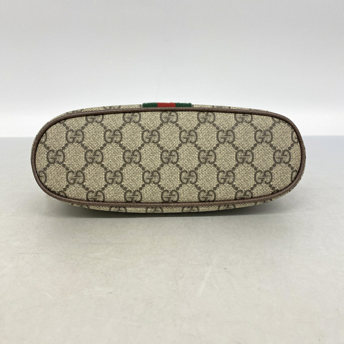 Gucci Brown Pvc Leather Pouch (Pre-Owned)