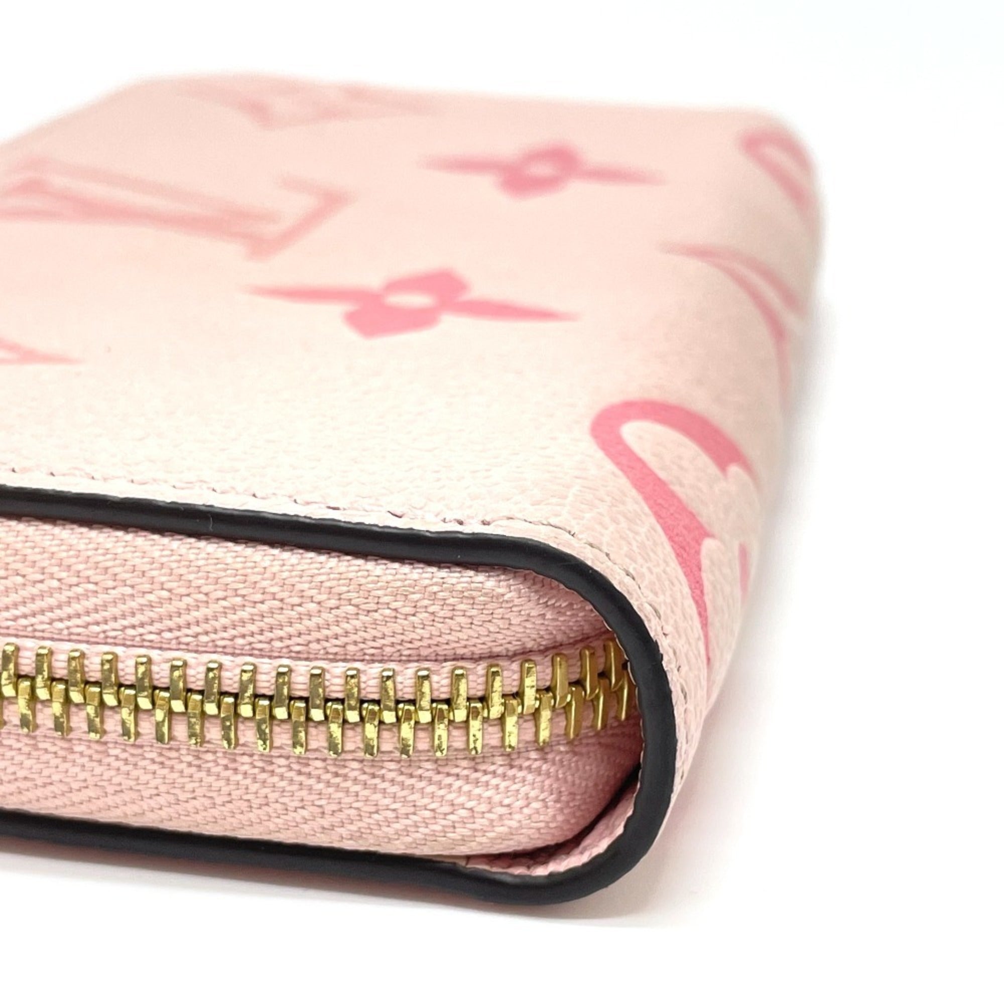 Louis Vuitton Monogram Empreinte Pink Monogram Empreinte Long Wallet (Bi-Fold) (Pre-Owned)